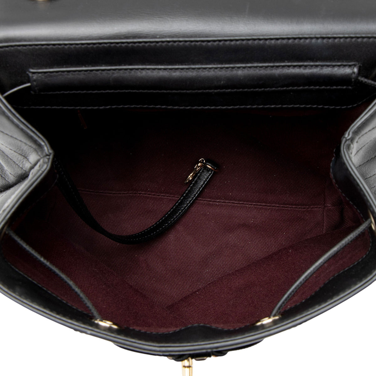 Chanel Chevron Grained Calfskin CC Backpack