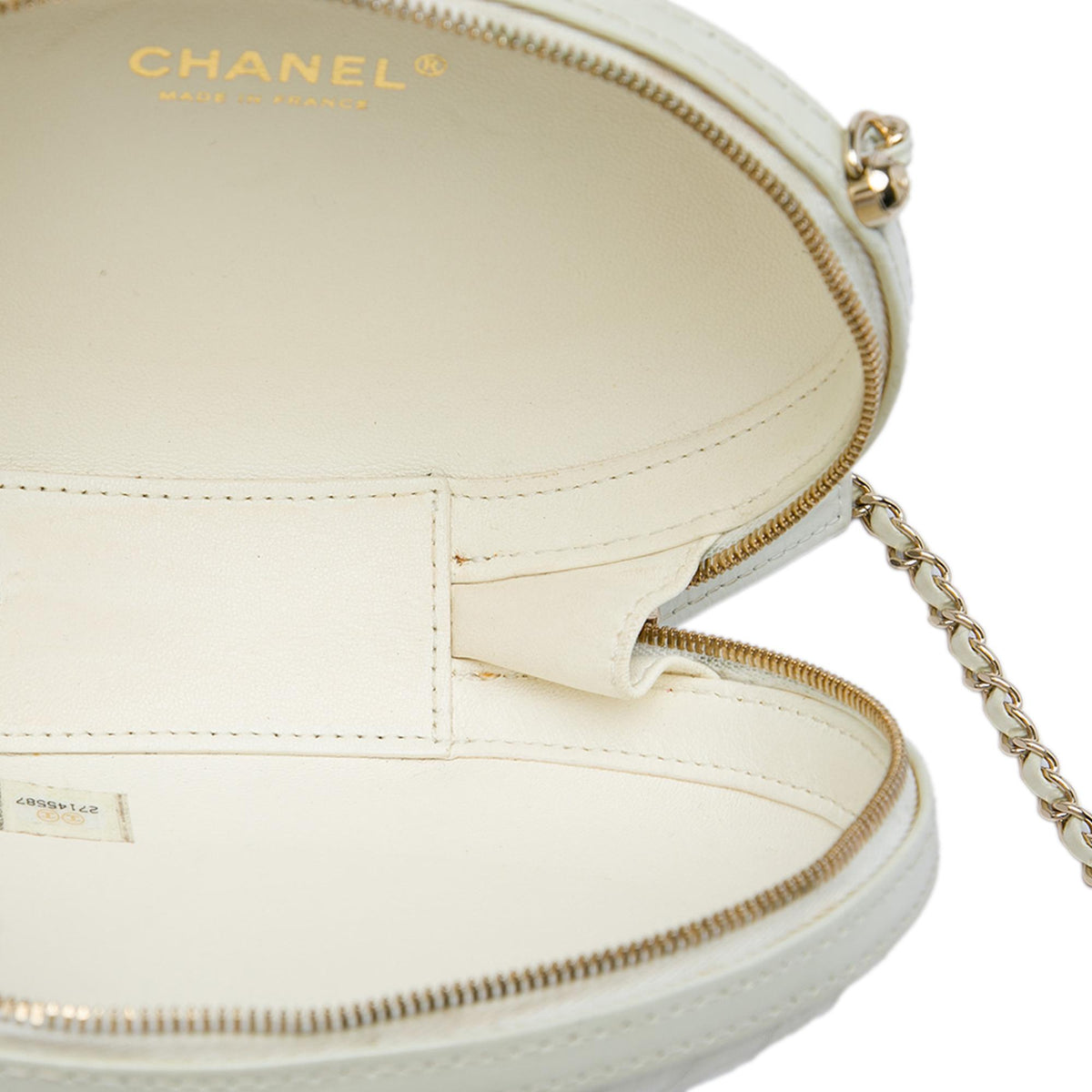 Chanel Chevron Lambskin La Pausa Evening Bag