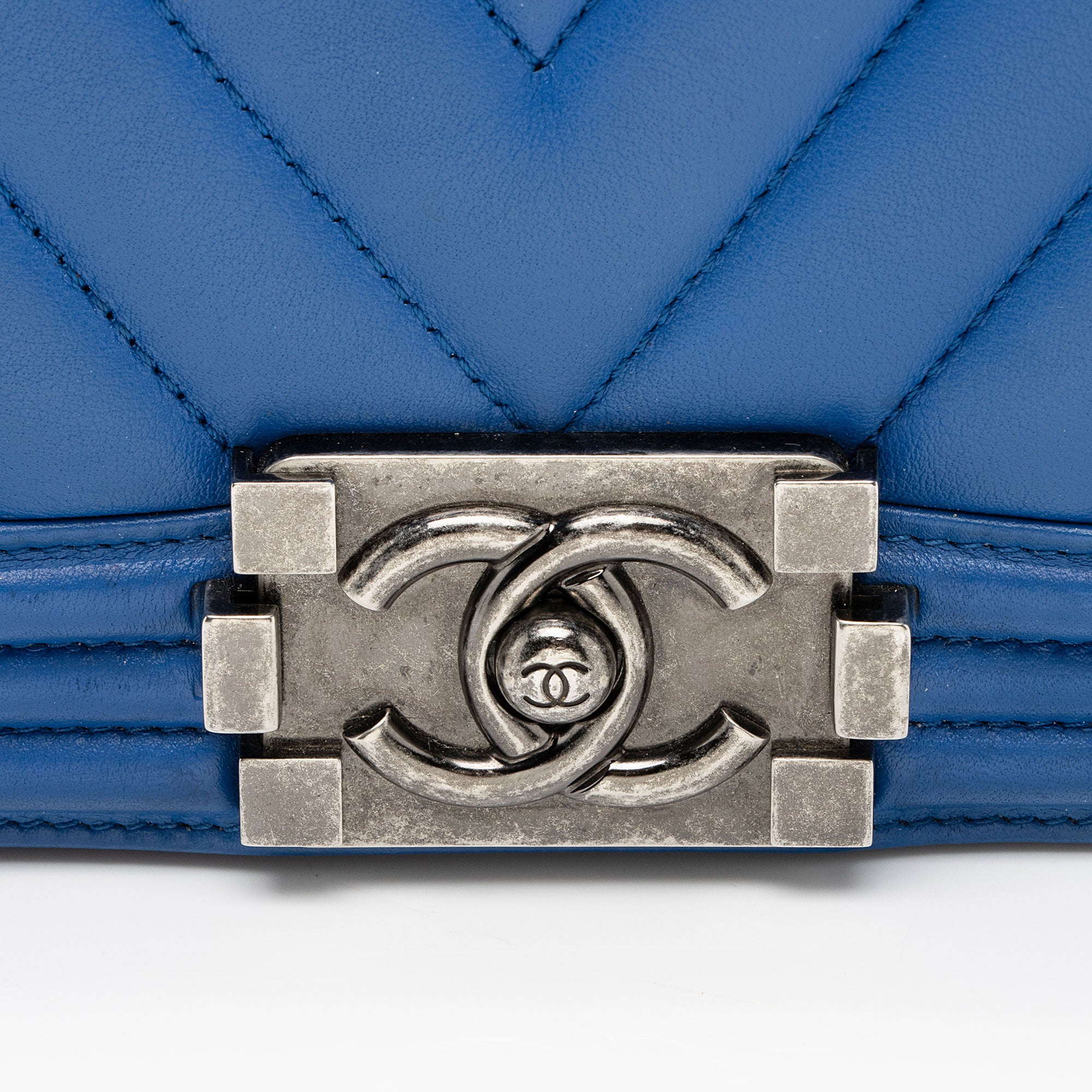 Chanel Chevron Lambskin New Medium Boy Bag