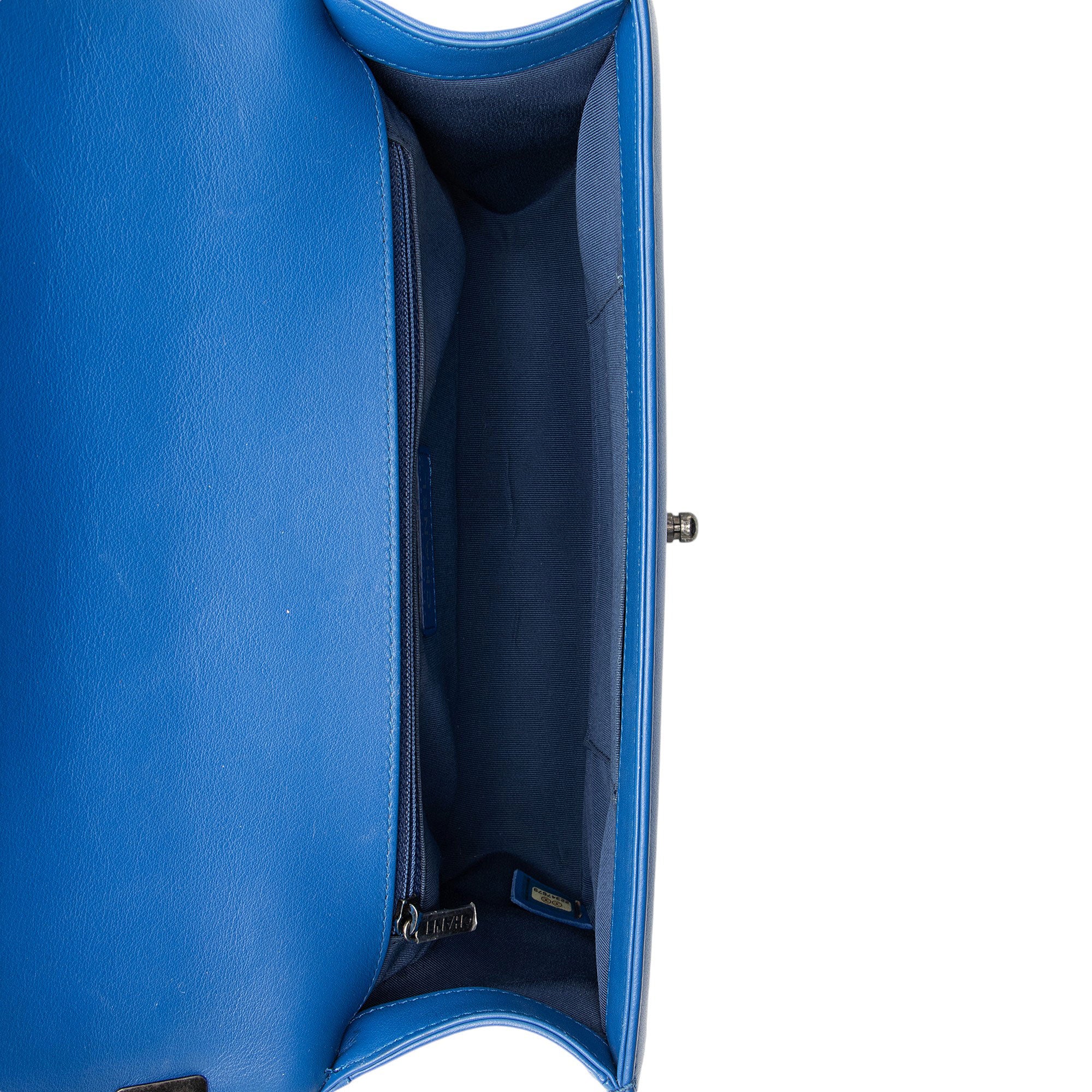 Chanel Chevron Lambskin New Medium Boy Bag