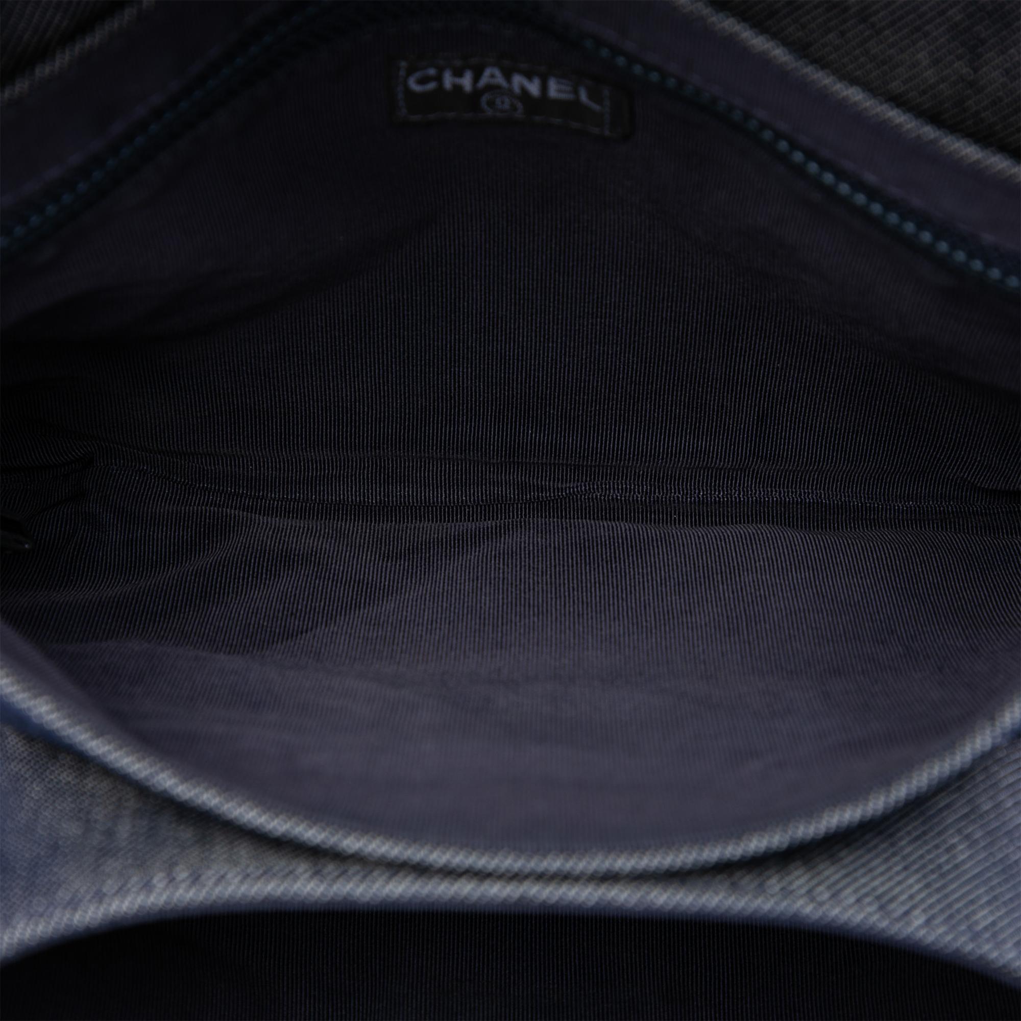 Chanel Chocolate Bar Denim Reissue 2.55 Flap