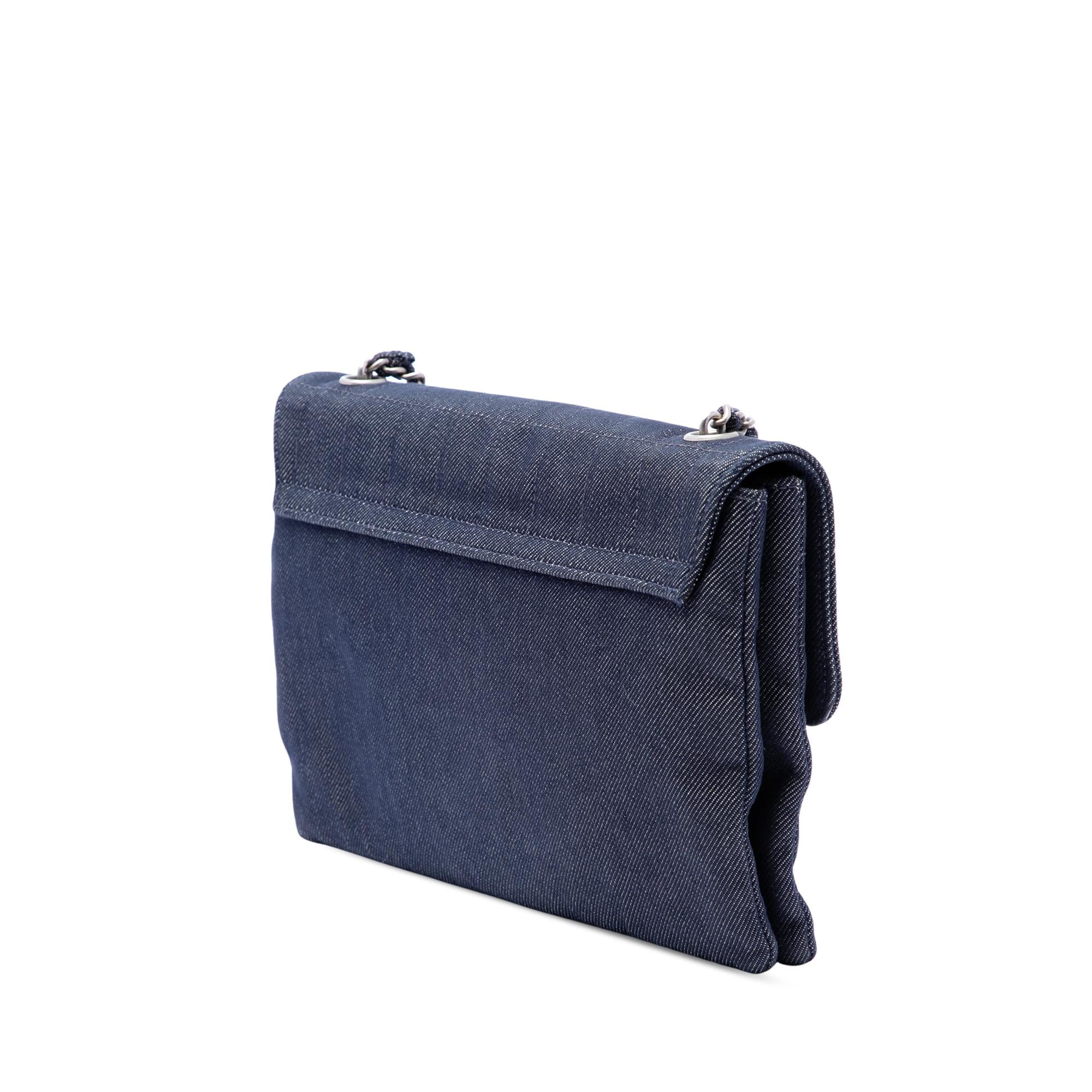 Chanel Chocolate Bar Denim Reissue 2.55 Flap