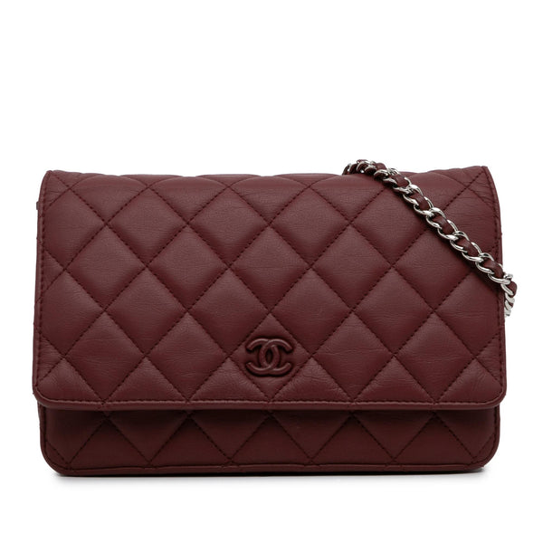 Chanel Classic Lambskin Wallet on Chain (SHG-otiP9r)