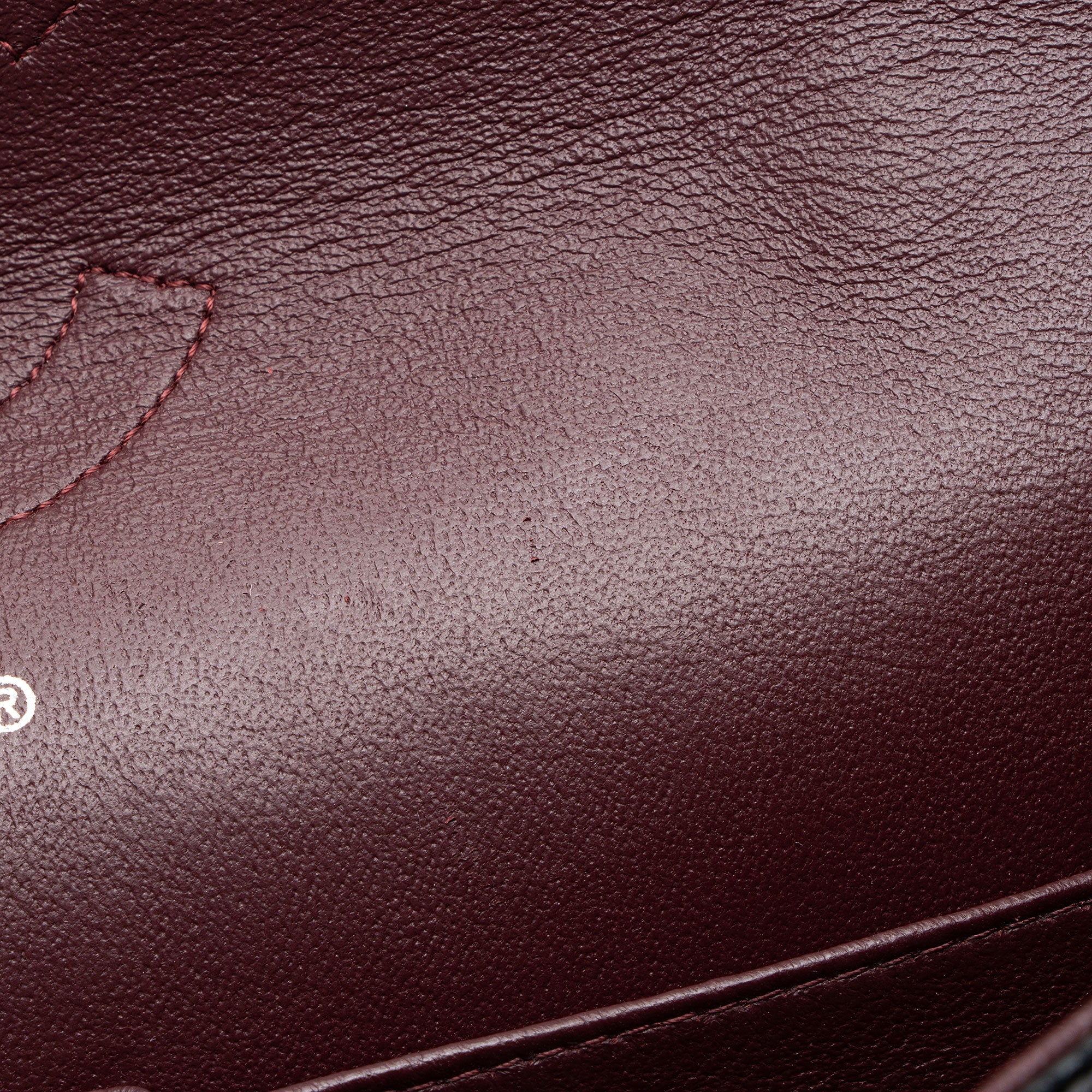 Chanel Crumpled Patent Leather Classic Medium Double Flap Bag