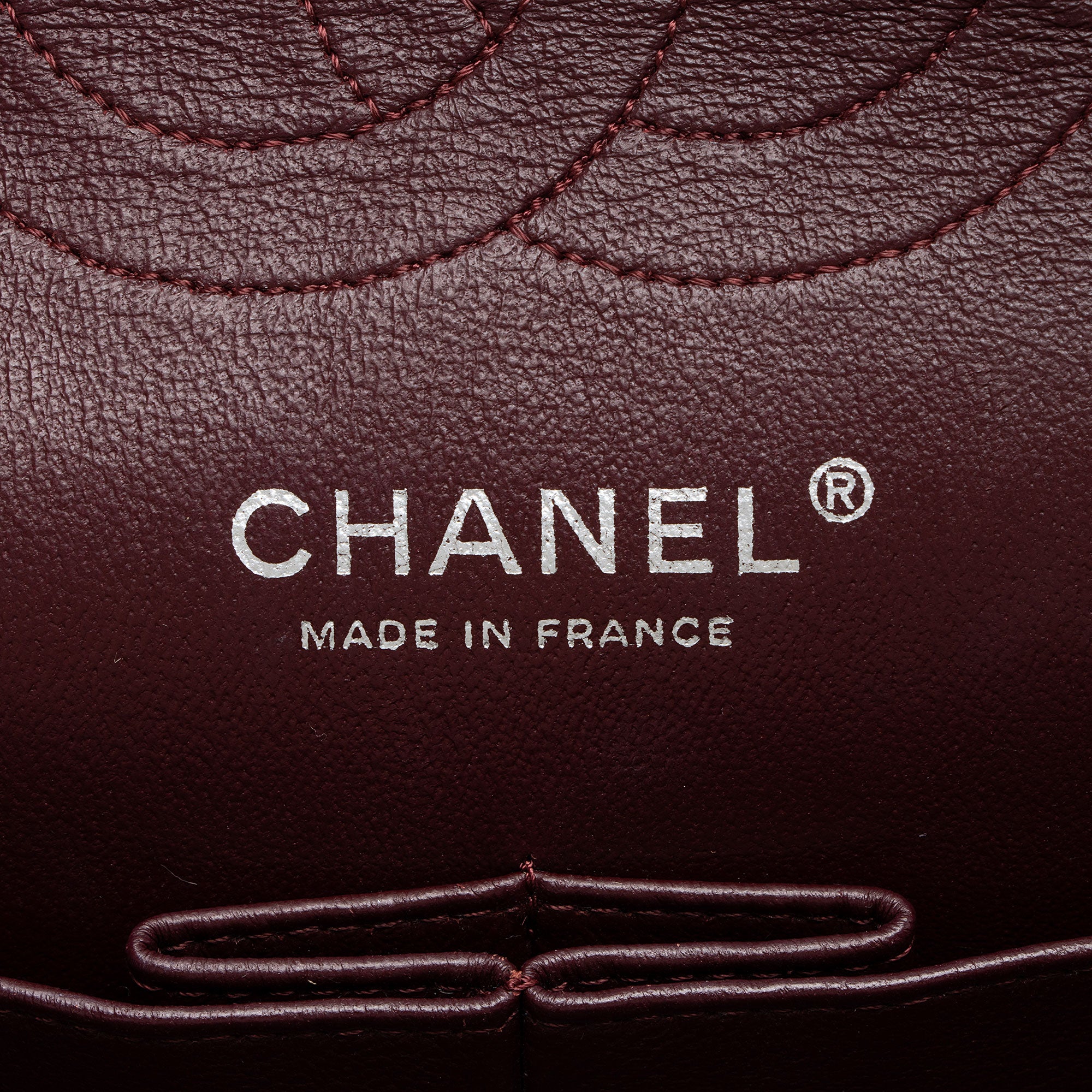 Chanel Crumpled Patent Leather Classic Medium Double Flap Bag