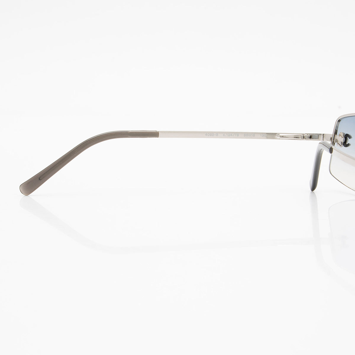 Chanel Crystal CC Rimless Sunglasses