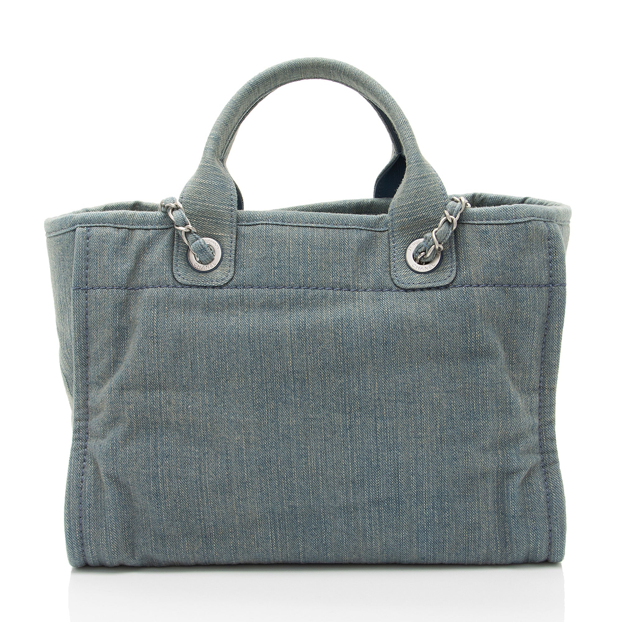 Chanel Denim Deauville Small Tote