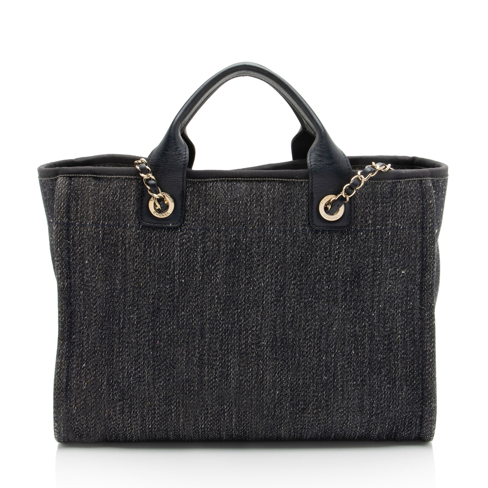 Chanel Denim Deauville Small Tote
