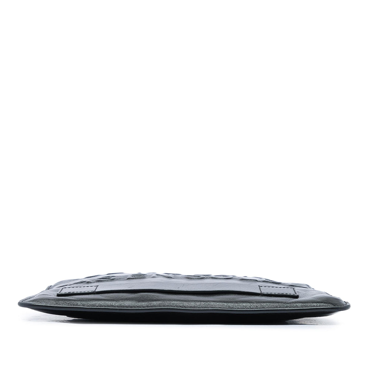 Chanel Distressed Calfskin Je Ne Suis Pas En Solde Clutch