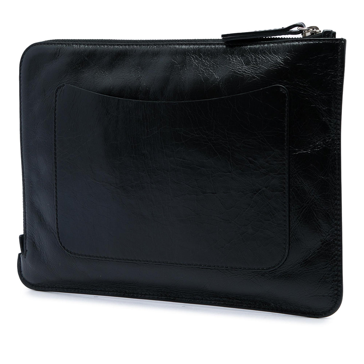 Chanel Distressed Calfskin Je Ne Suis Pas En Solde Clutch