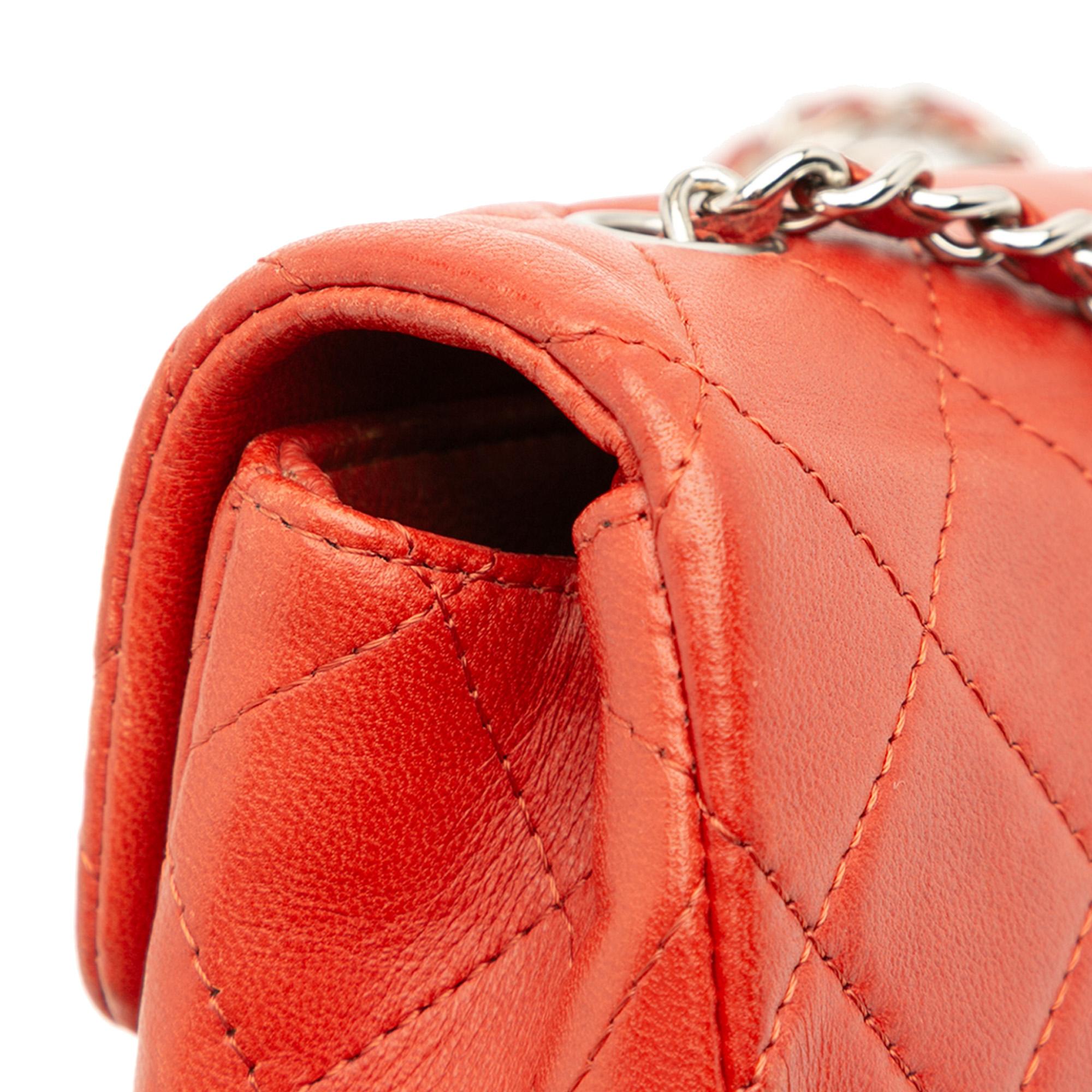 Chanel Extra Mini Rectangular Classic Lambskin Single Flap