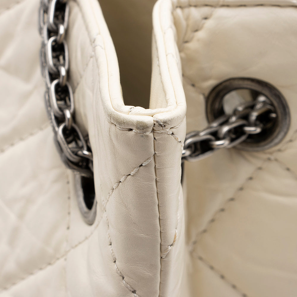 Chanel Glazed Calfskin 2.55 Reissue Shopping Tote (SHF-14181)