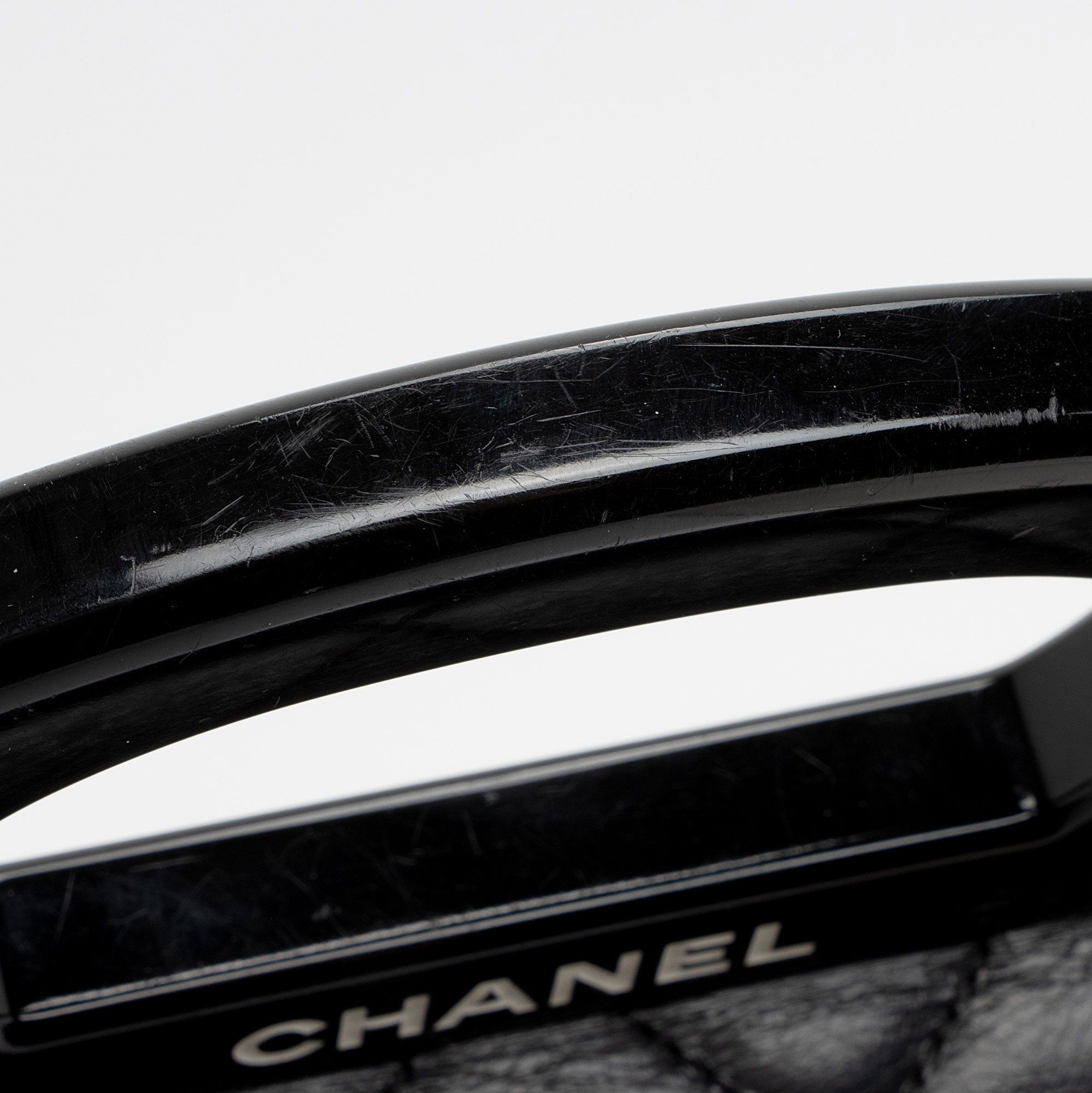 Chanel Glazed Calfskin CC Delivery Small Shopping Tote (SHF-AR0t7R)