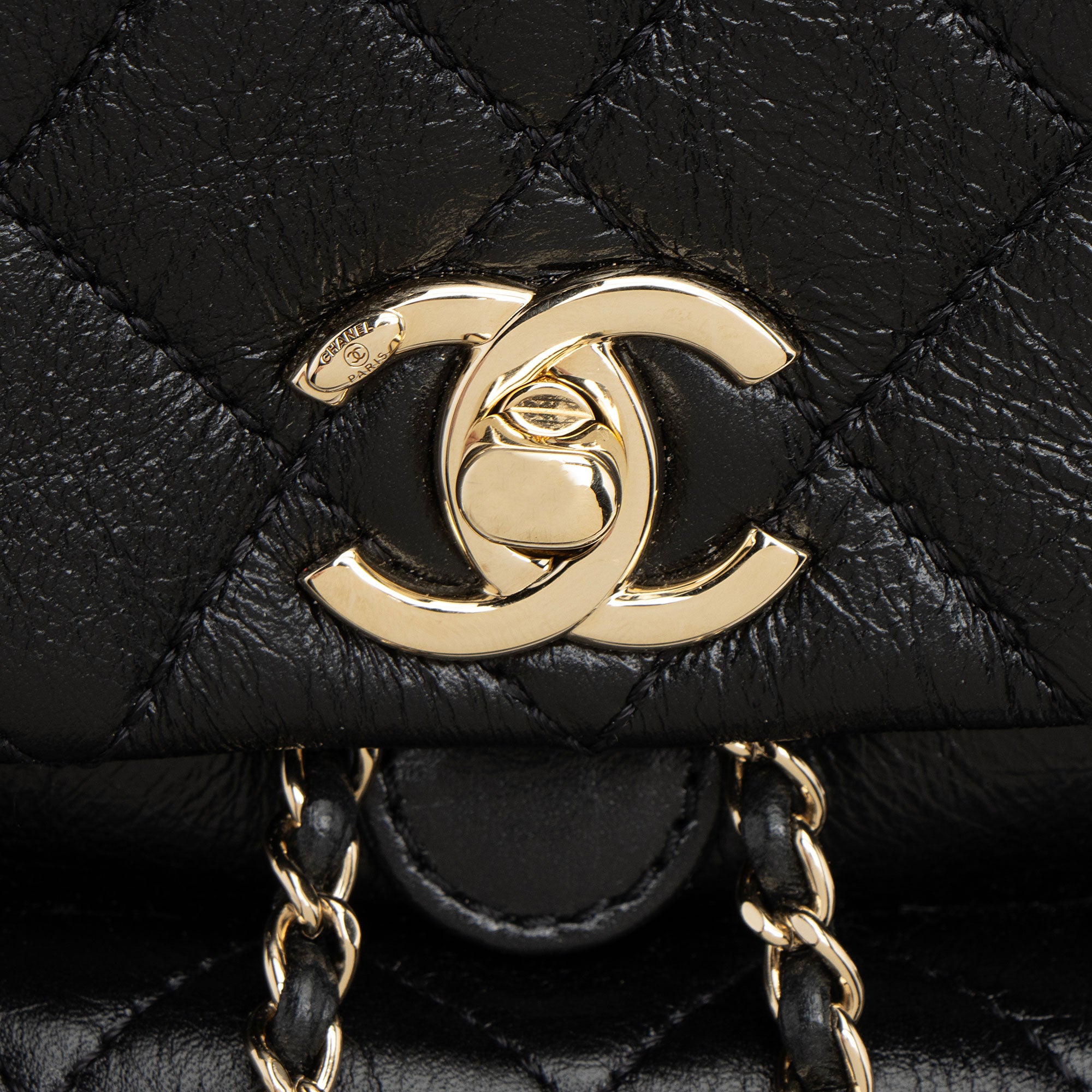 Chanel Glazed Calfskin Duma Small Backpack