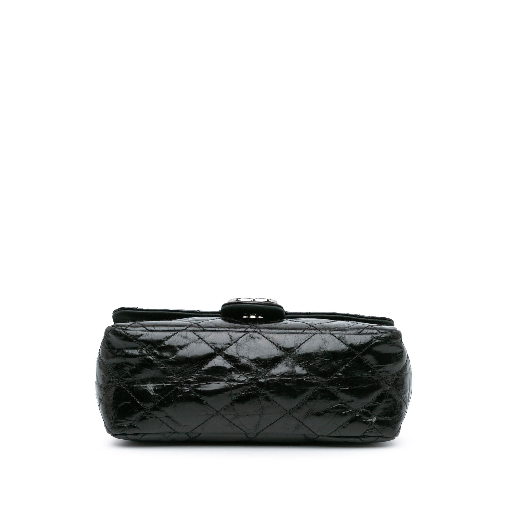 Chanel Glazed Calfskin Iridescent Portobello Flap (SHG-rglyZs)