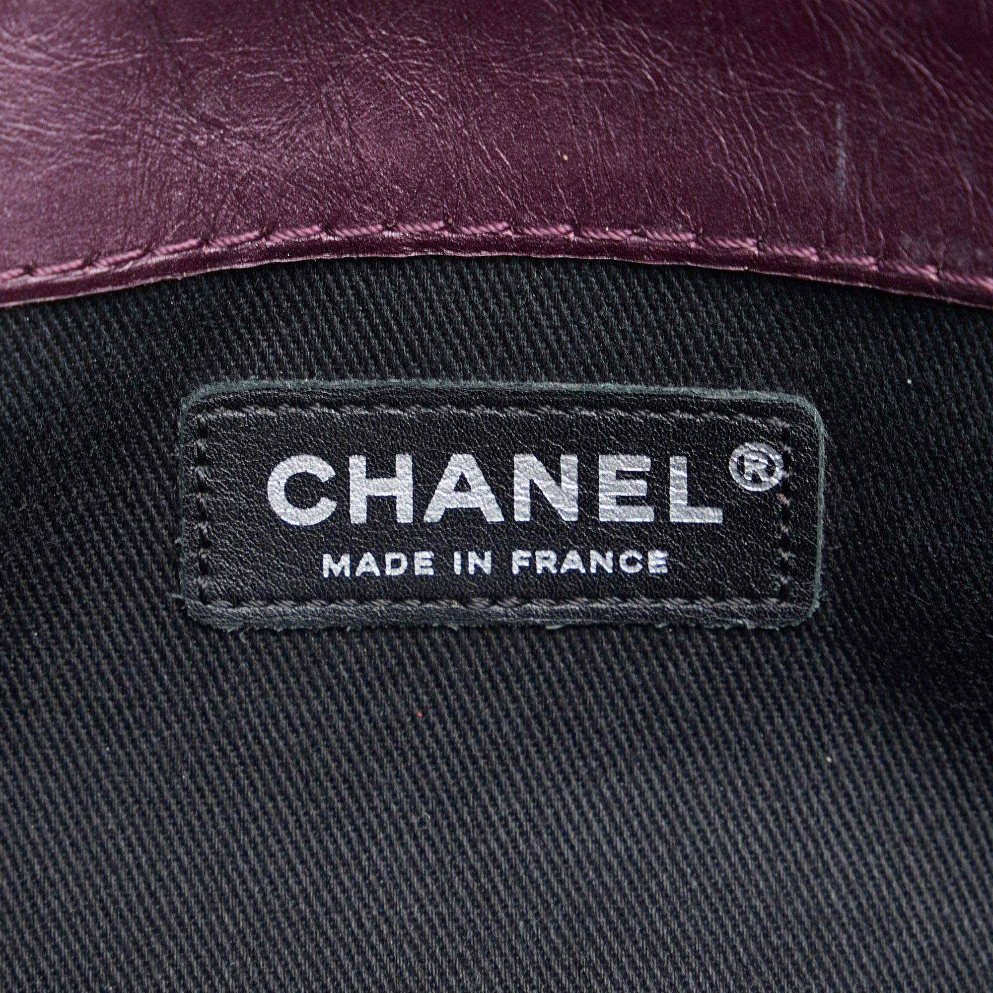 Chanel Glazed Matelasse Portobello Flap Bag (SHG-mJ667g)