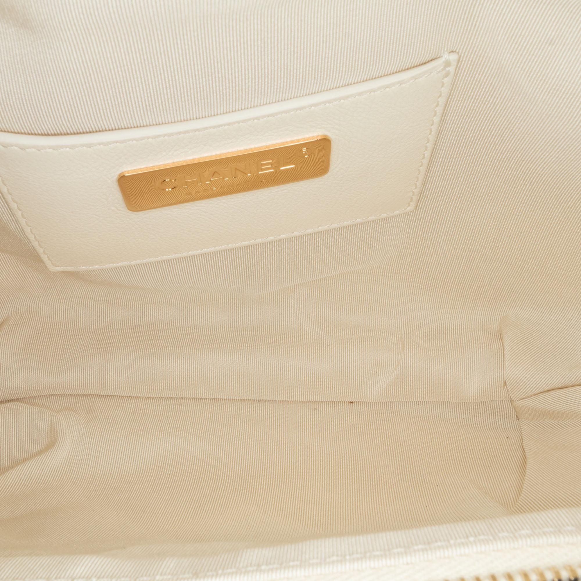 Chanel Iridescent Calfskin All About Waist Belt Bag (SHG-xaC9Pc)