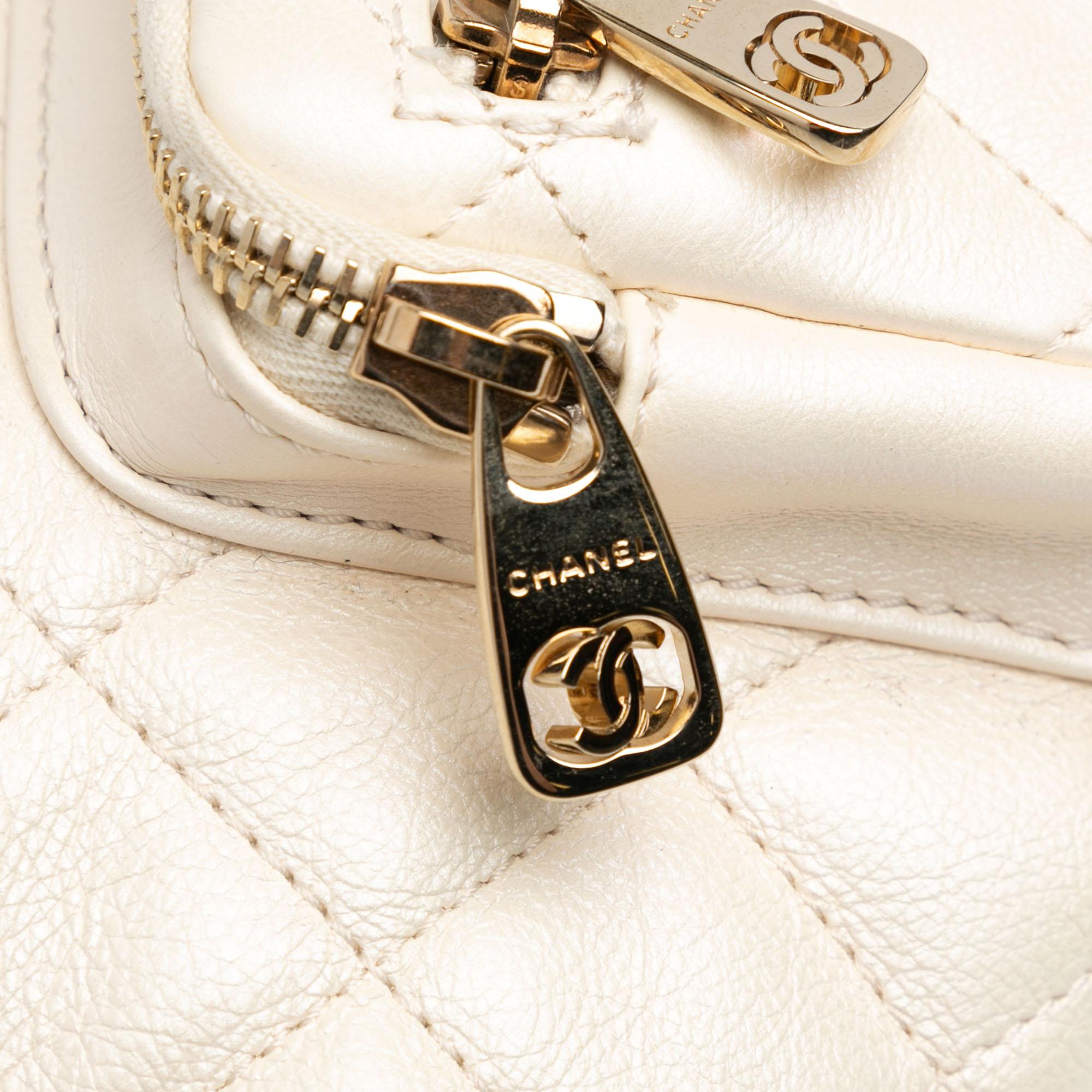 Chanel Iridescent Calfskin All About Waist Belt Bag (SHG-xaC9Pc)