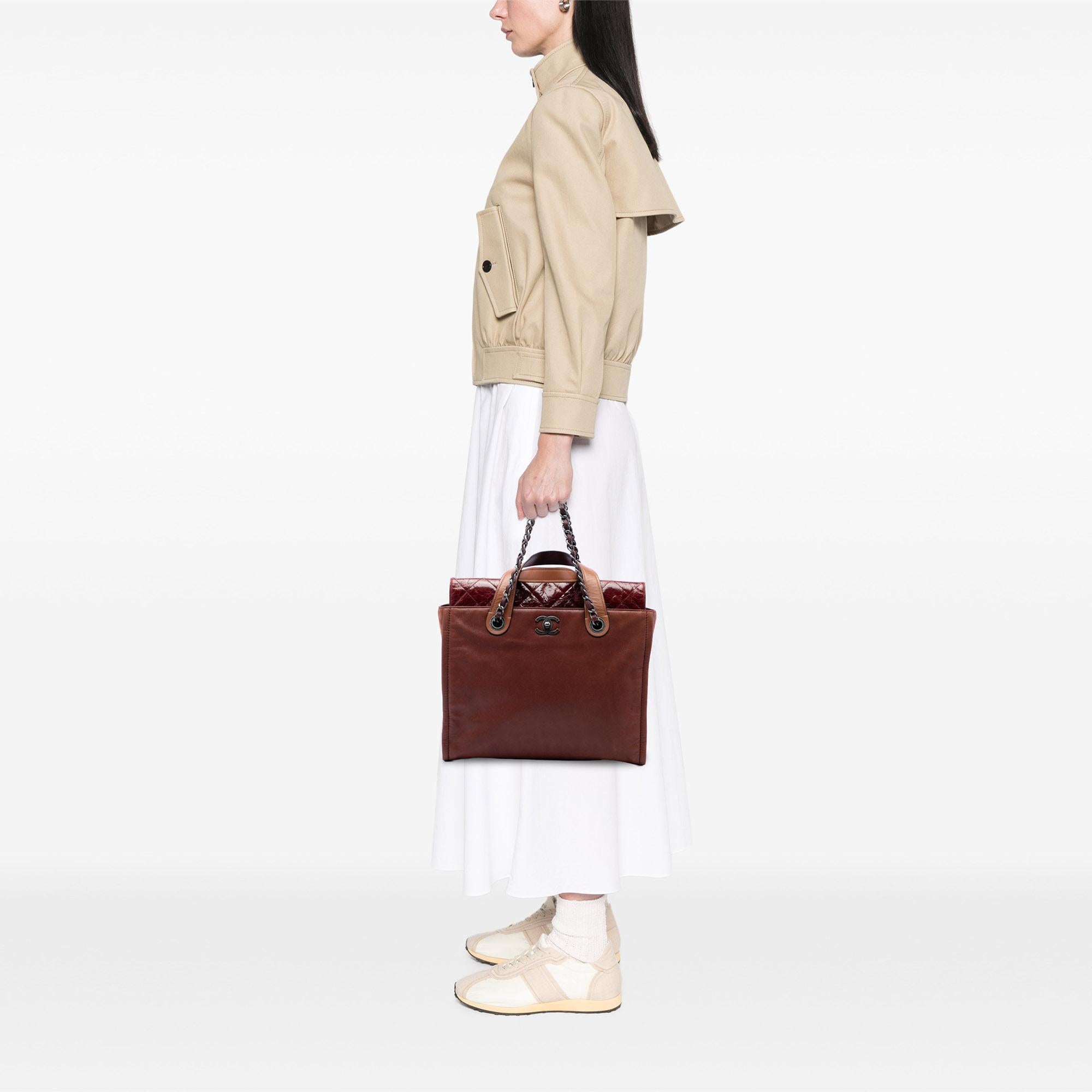 Chanel Iridescent Calfskin In The Mix Portobello Soft Tote