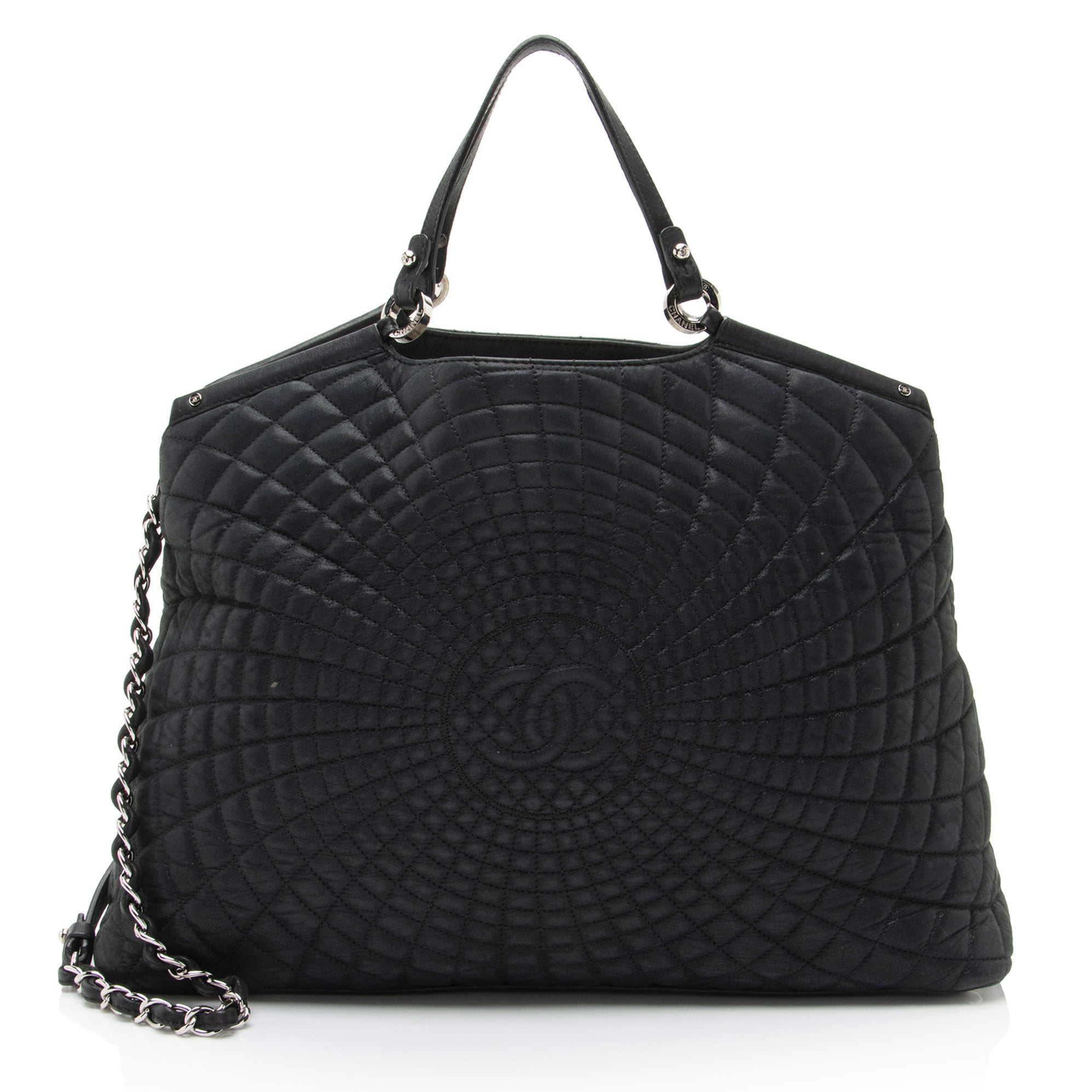 Chanel Iridescent Calfskin Leather Sea Hit Large Tote