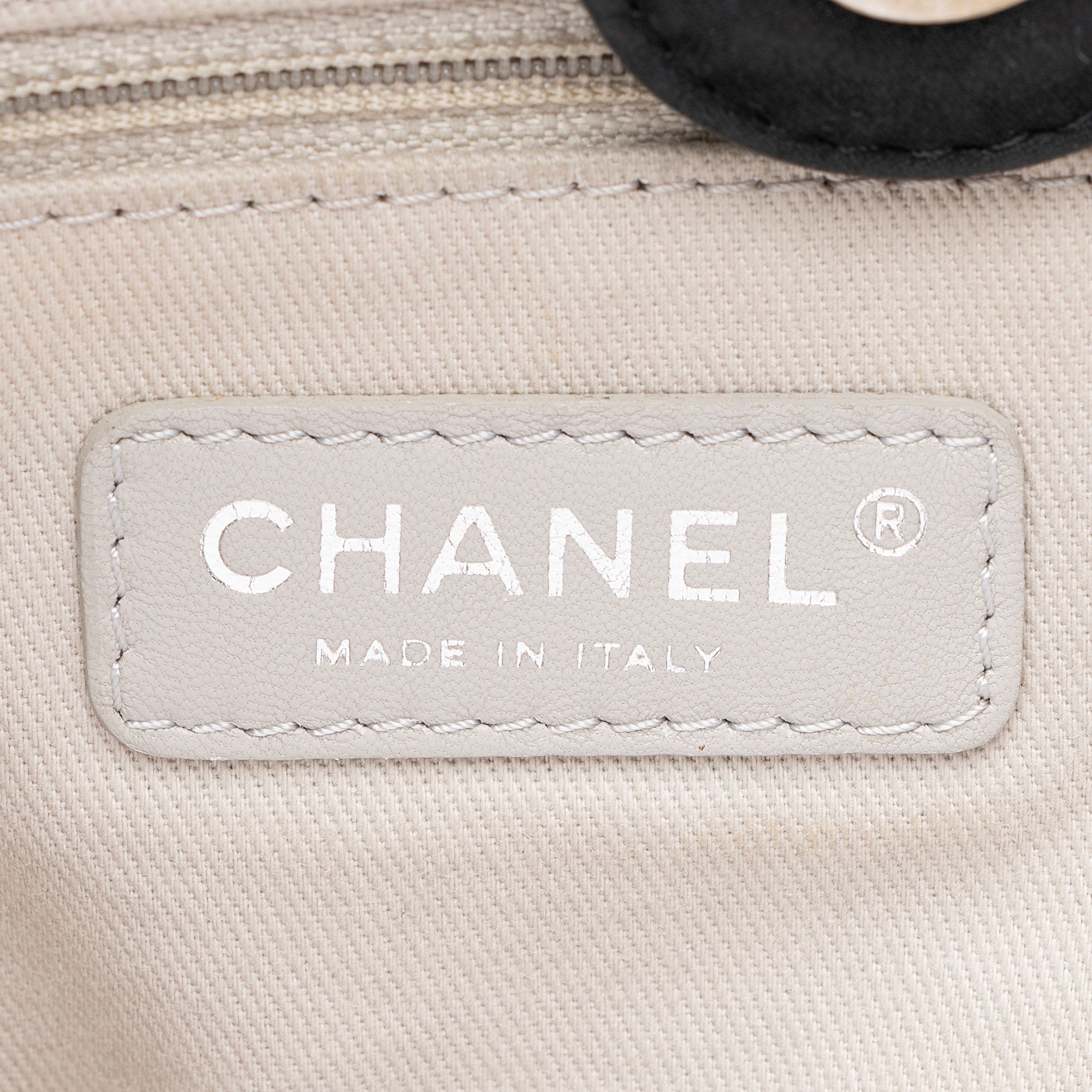 Chanel Iridescent Calfskin Leather Sea Hit Large Tote