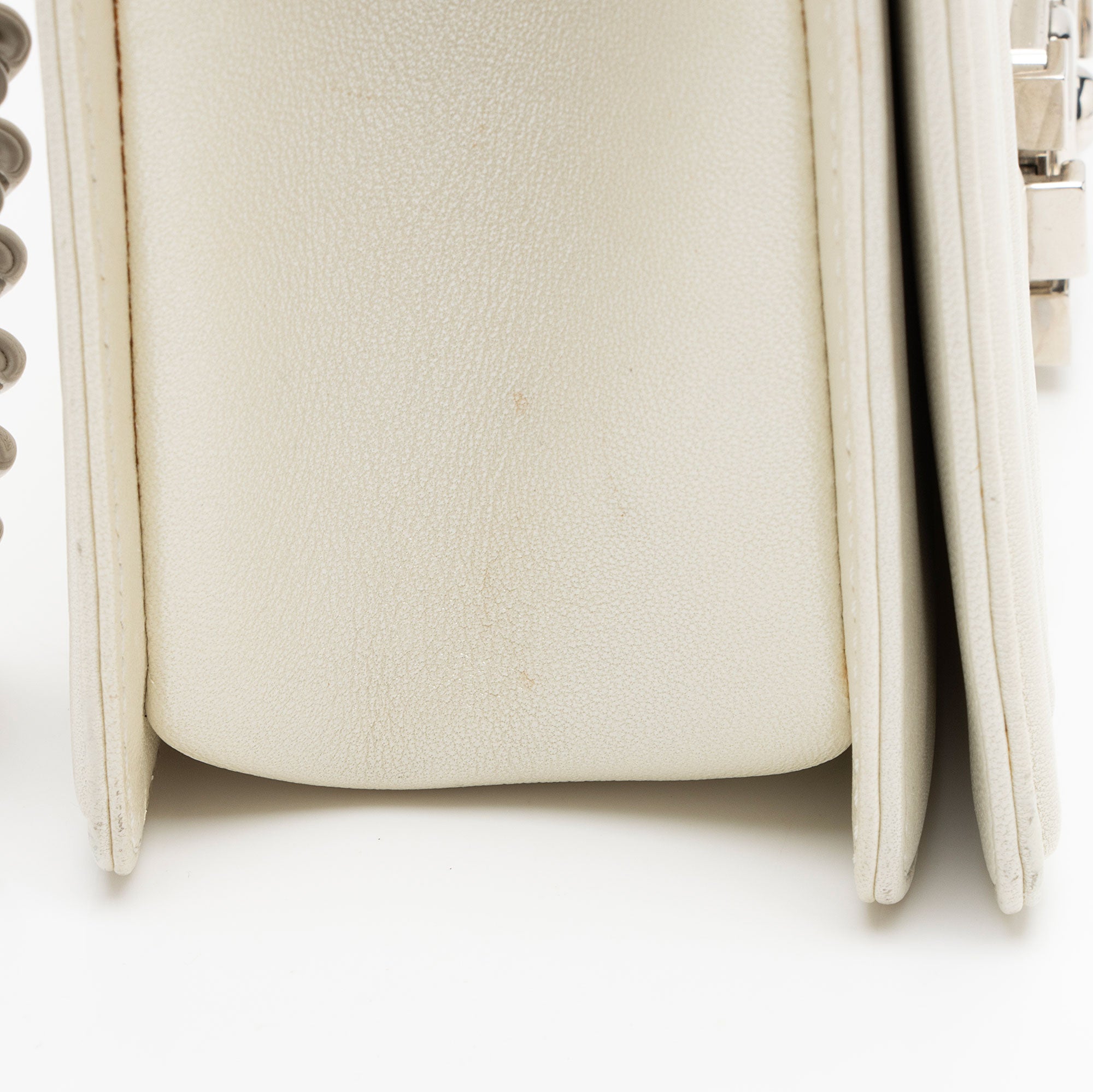 Chanel Iridescent Calfskin Old Medium Boy Bag