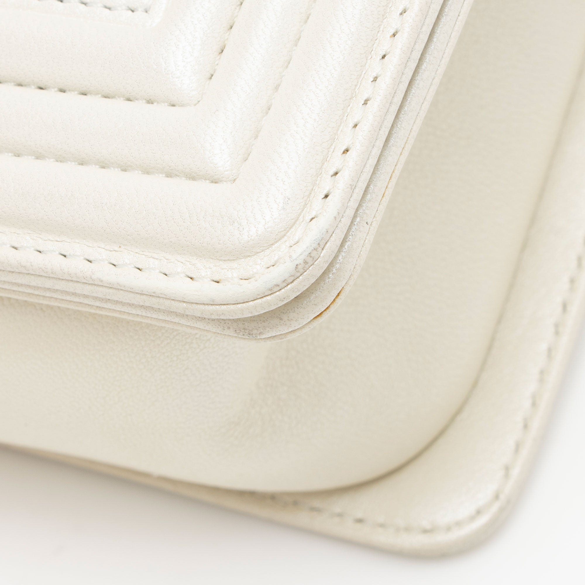 Chanel Iridescent Calfskin Old Medium Boy Bag