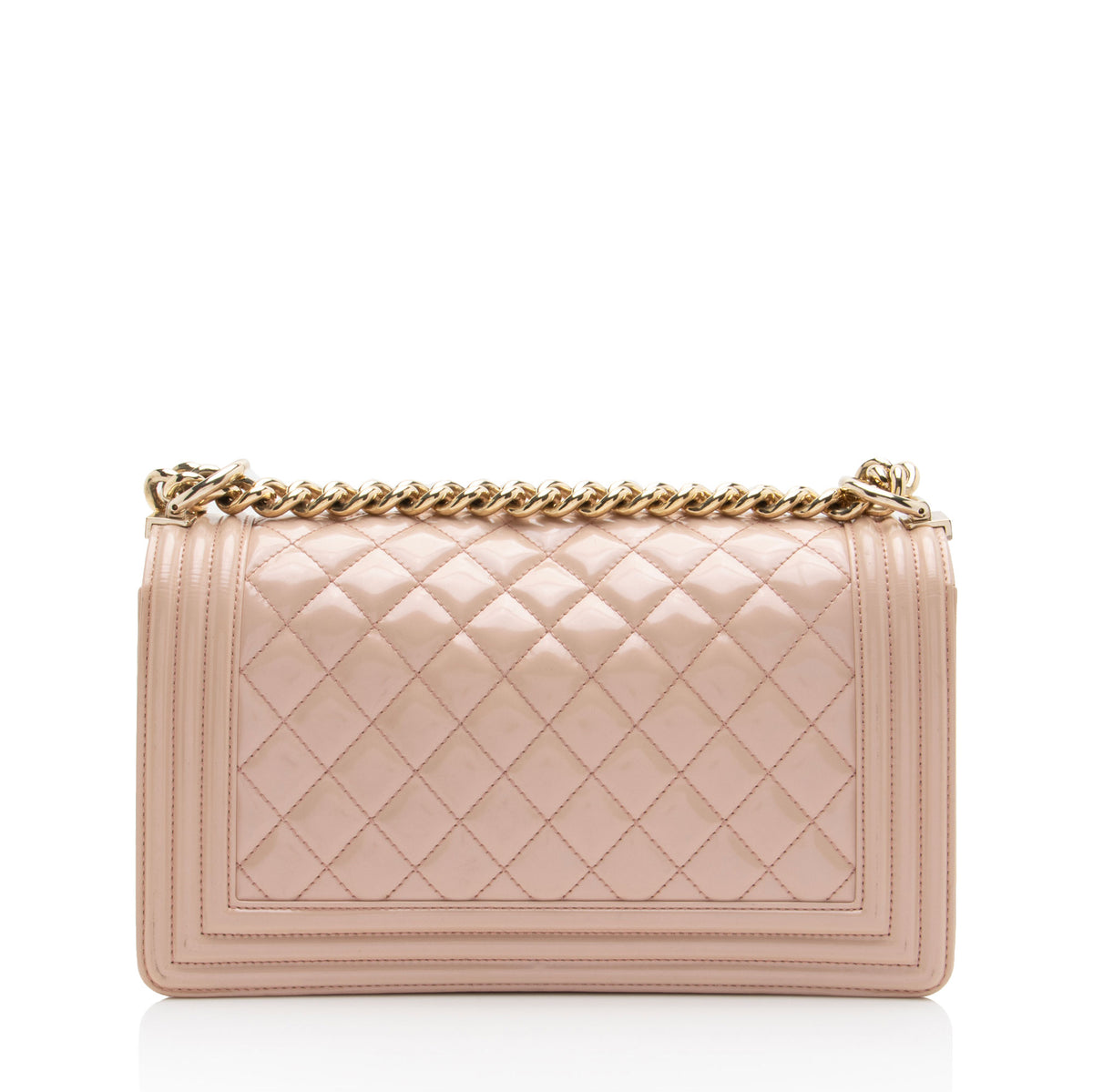 Chanel Iridescent Glazed Calfskin Old Medium Boy Bag
