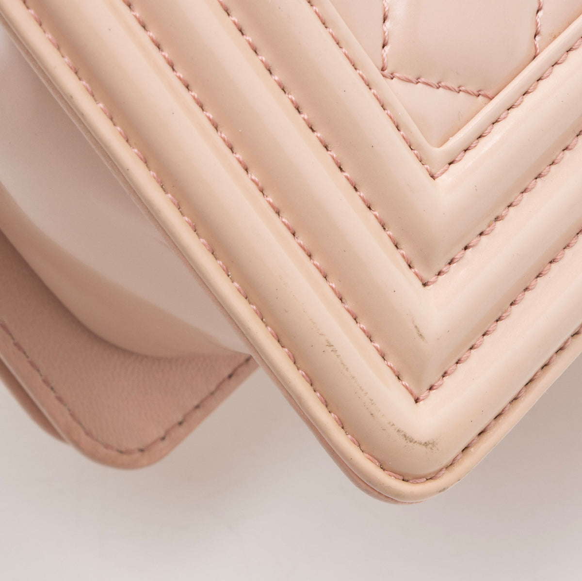 Chanel Iridescent Glazed Calfskin Old Medium Boy Bag