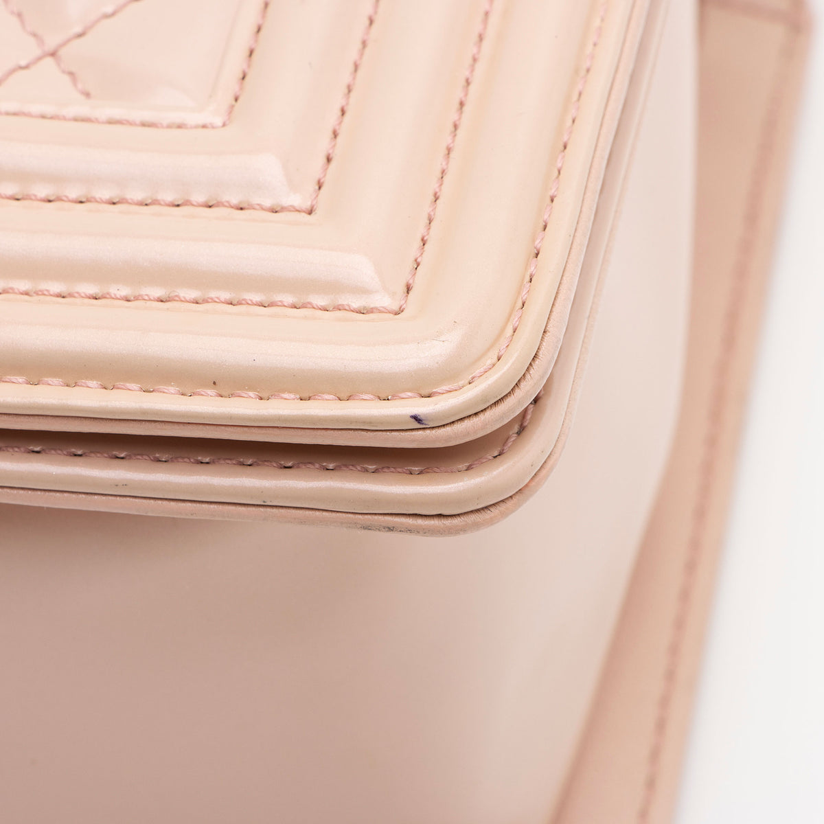 Chanel Iridescent Glazed Calfskin Old Medium Boy Bag