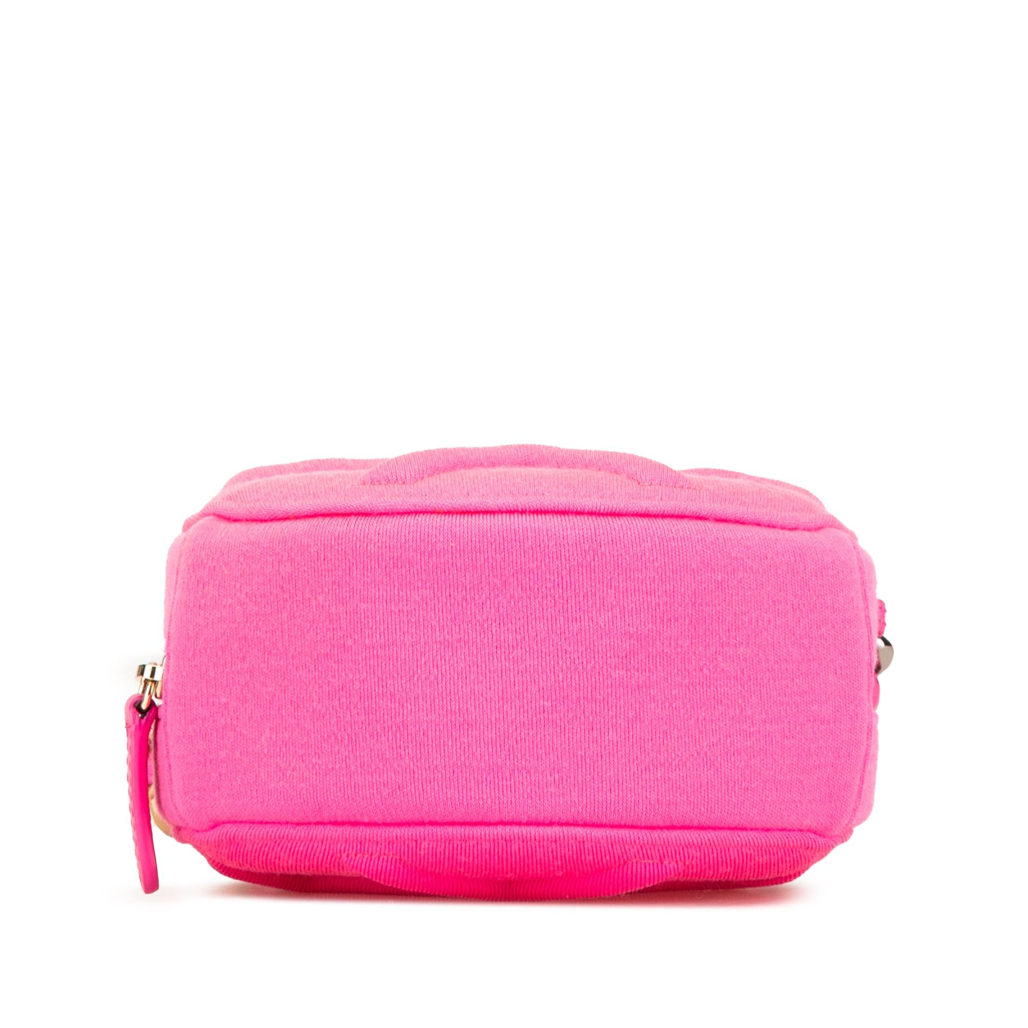 Chanel Jersey 19 Round Clutch on Chain