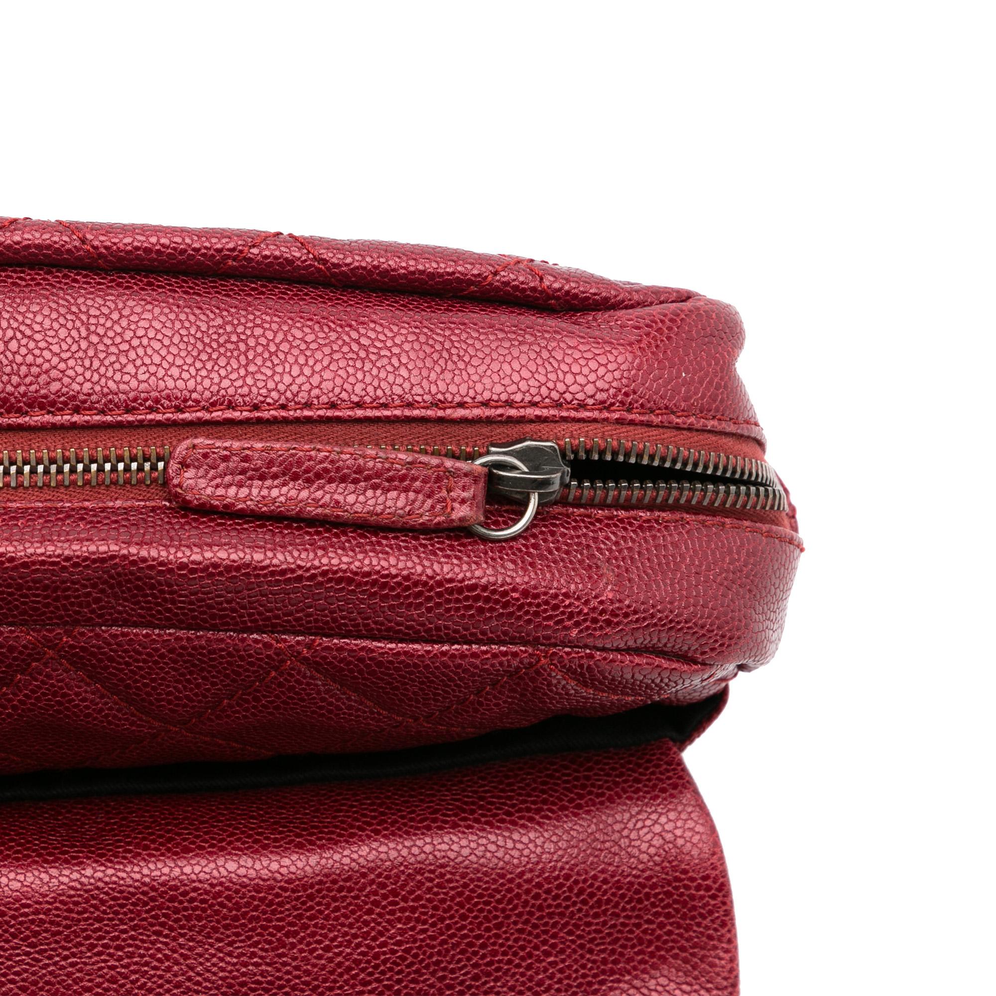 Chanel Jumbo Caviar Easy Flap Bag (SHG-ozKpSo)