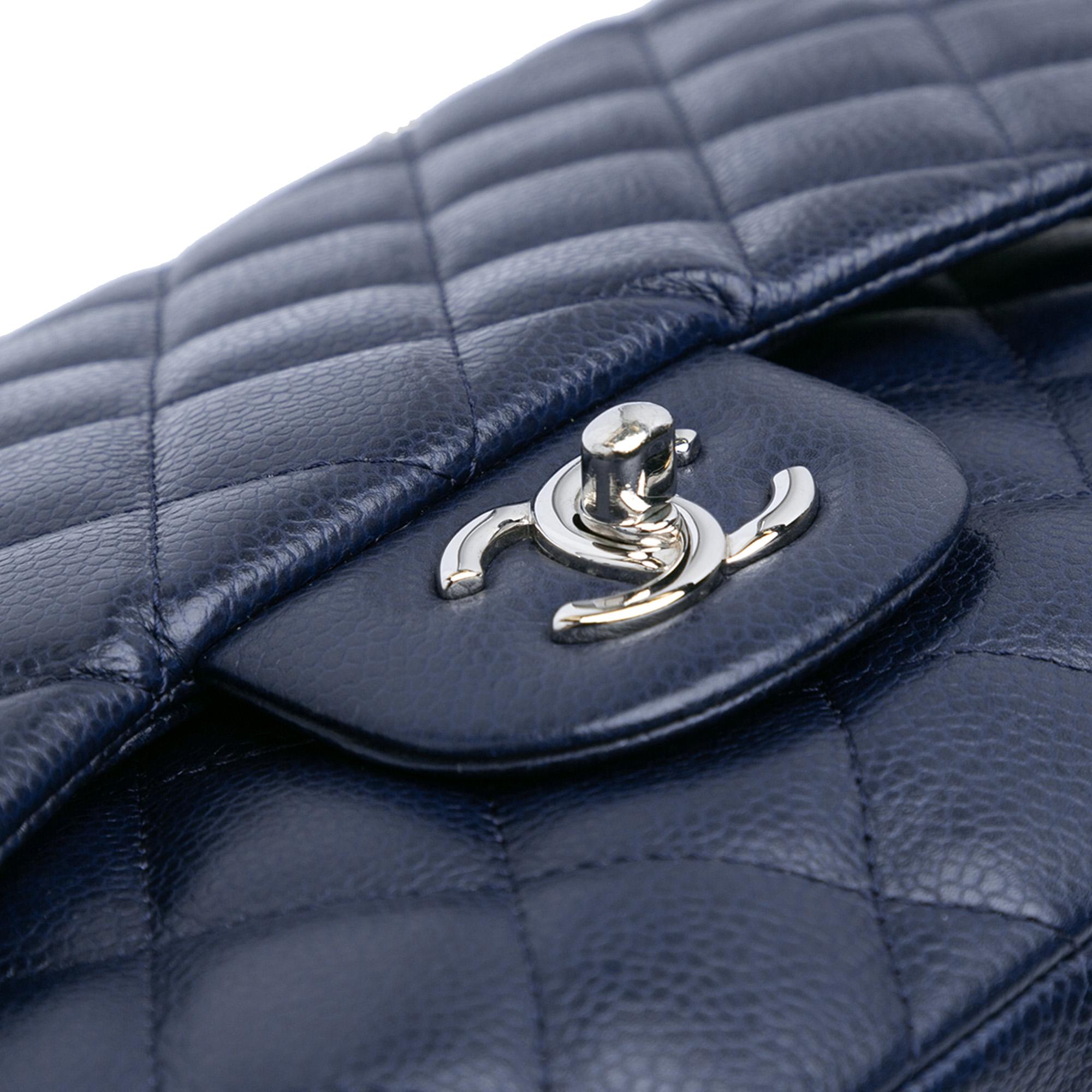 Chanel Jumbo Classic Caviar Double Flap