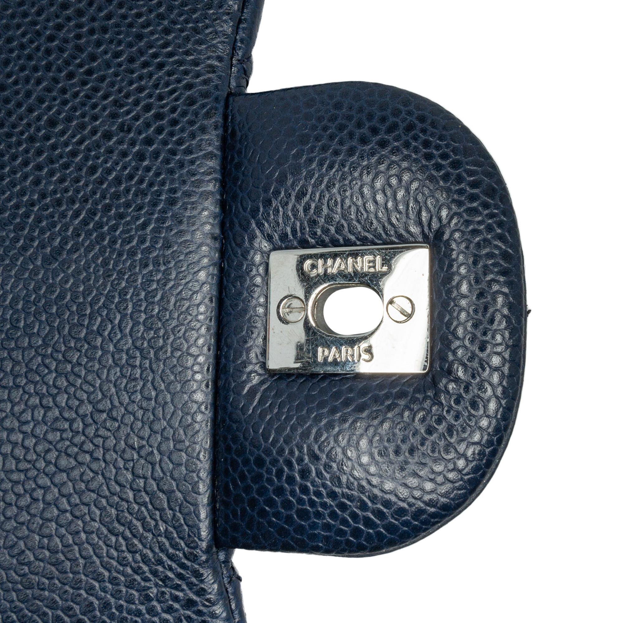 Chanel Jumbo Classic Caviar Double Flap