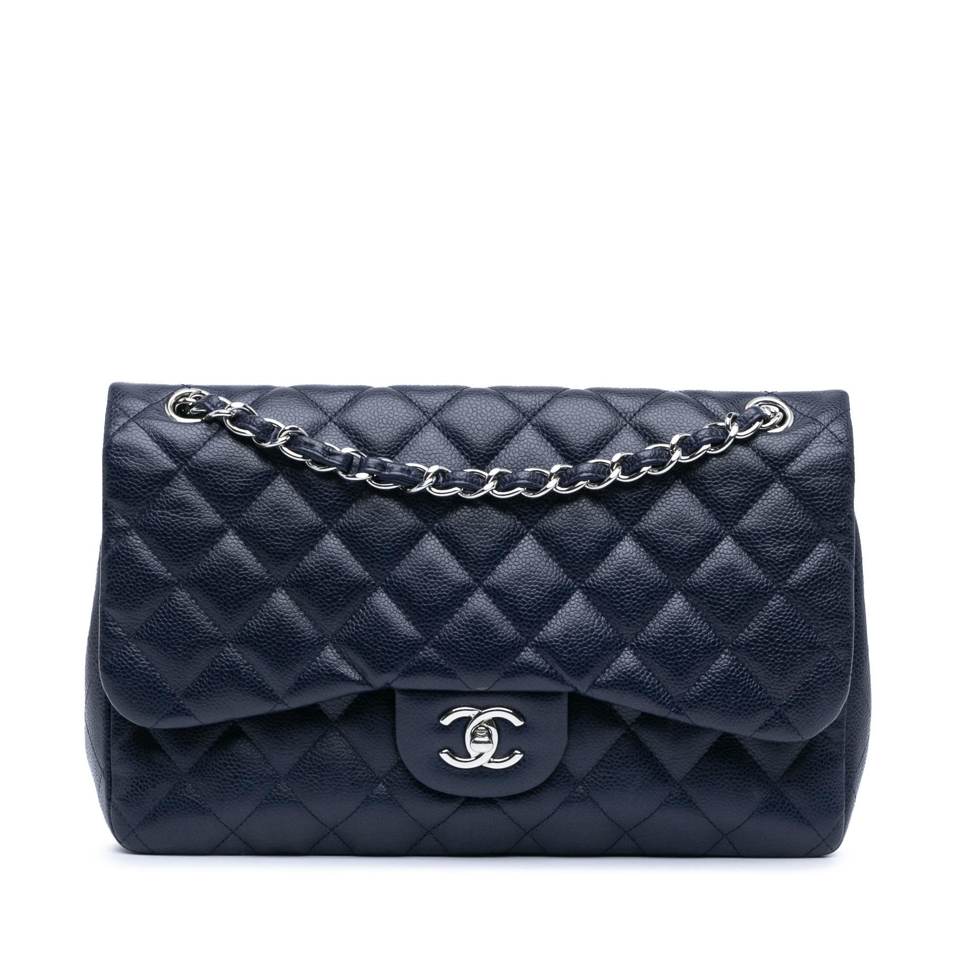 Chanel Jumbo Classic Caviar Double Flap