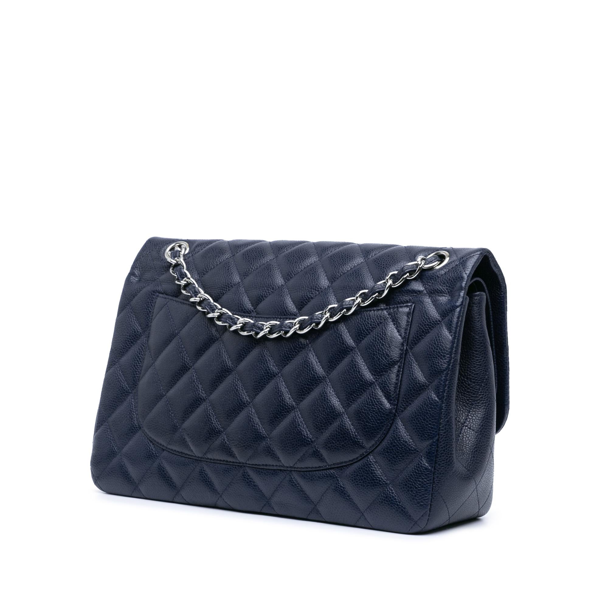 Chanel Jumbo Classic Caviar Double Flap