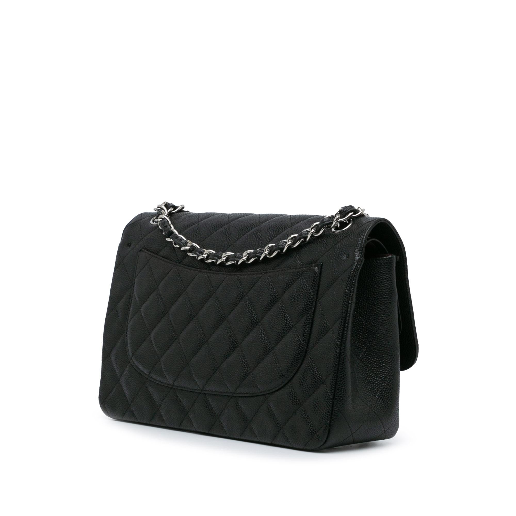 Chanel Jumbo Classic Caviar Double Flap