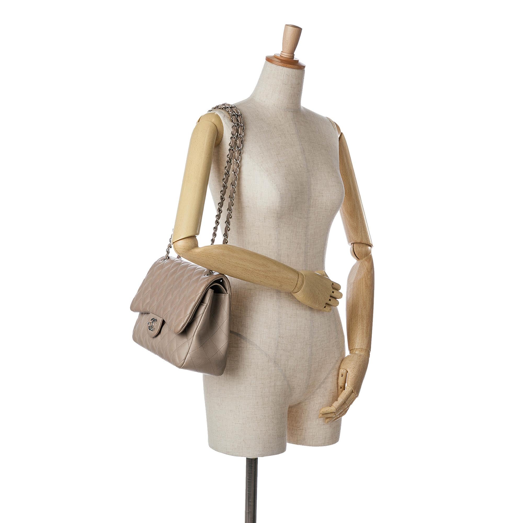 Chanel Jumbo Classic Caviar Double Flap