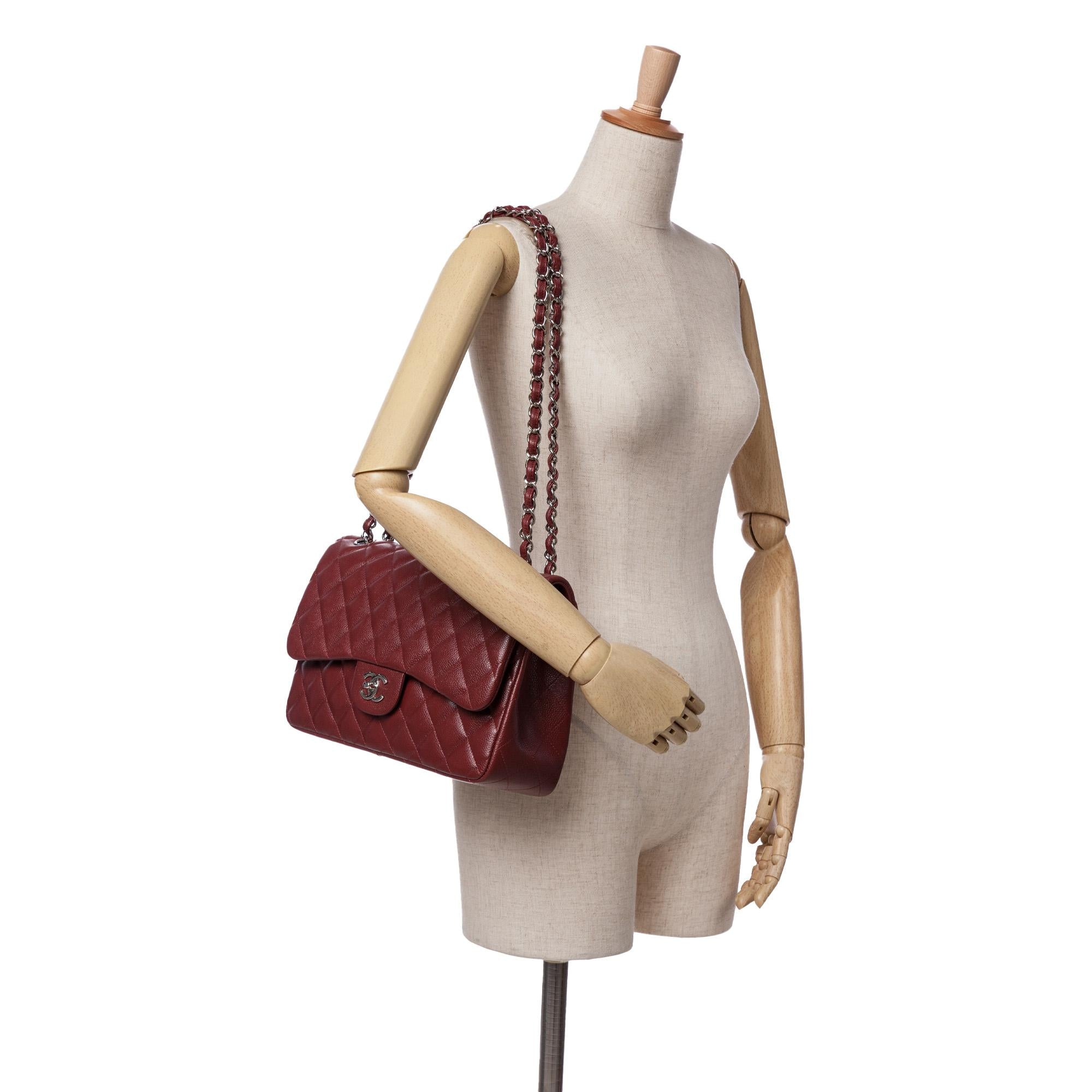 Chanel Jumbo Classic Caviar Double Flap