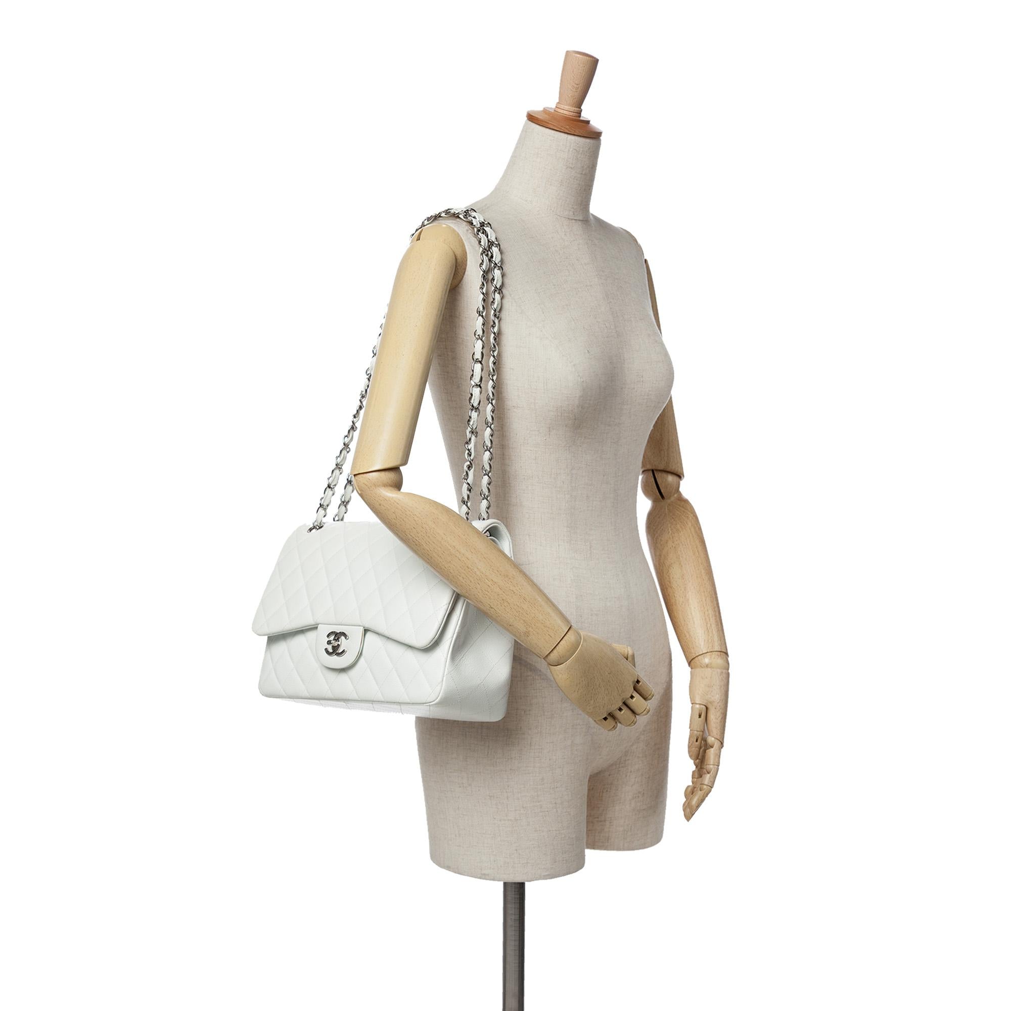 Chanel Jumbo Classic Caviar Double Flap