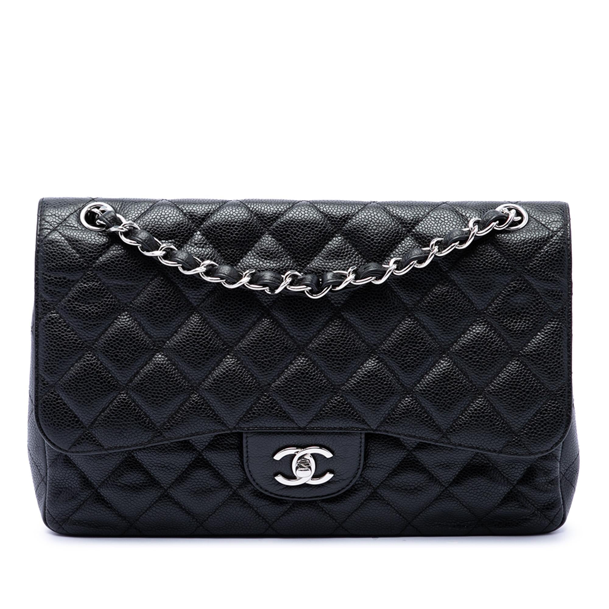 Chanel Jumbo Classic Caviar Double Flap