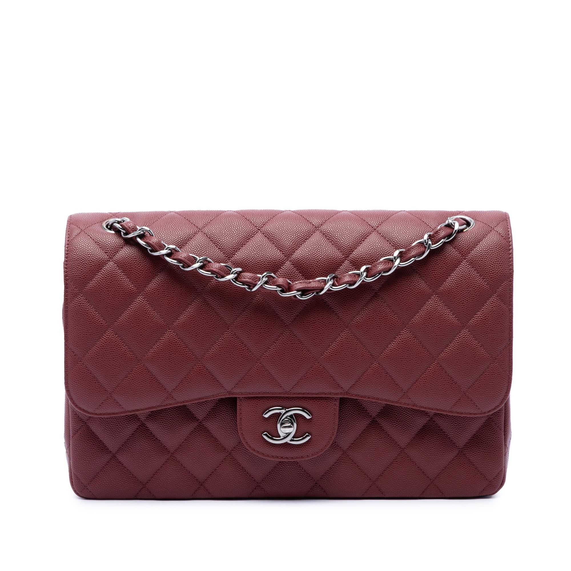 Chanel Jumbo Classic Caviar Double Flap