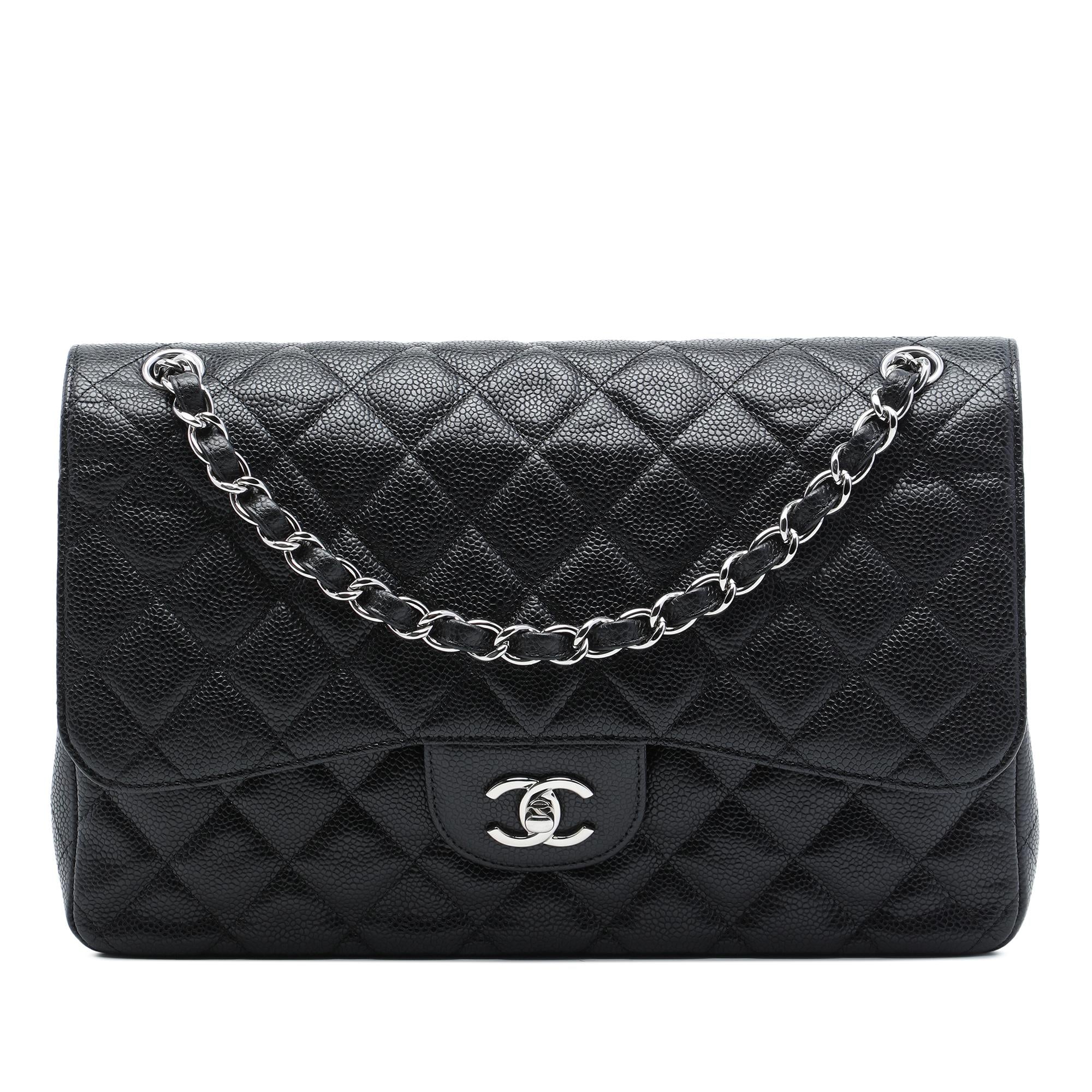 Chanel Jumbo Classic Caviar Double Flap