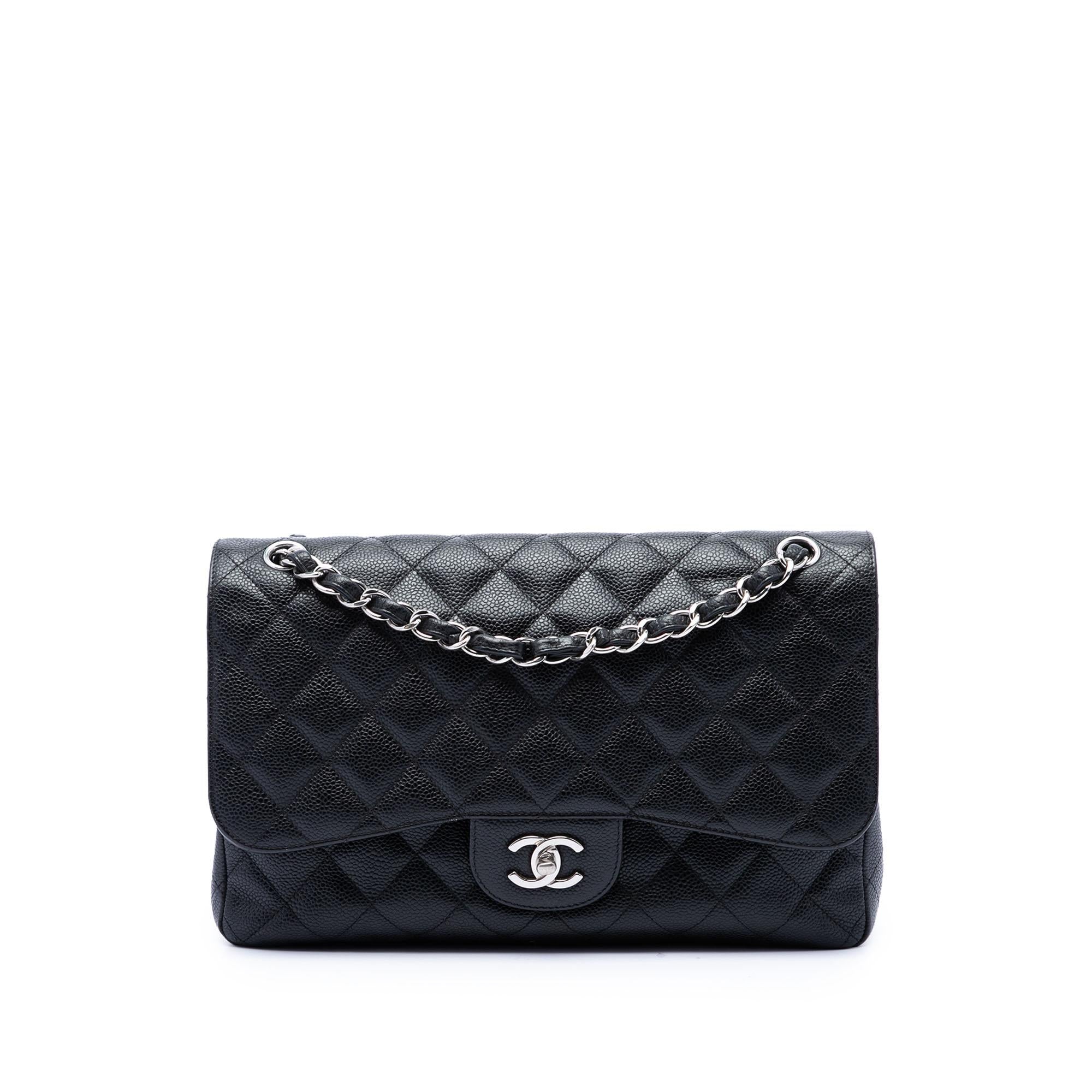Chanel Jumbo Classic Caviar Double Flap