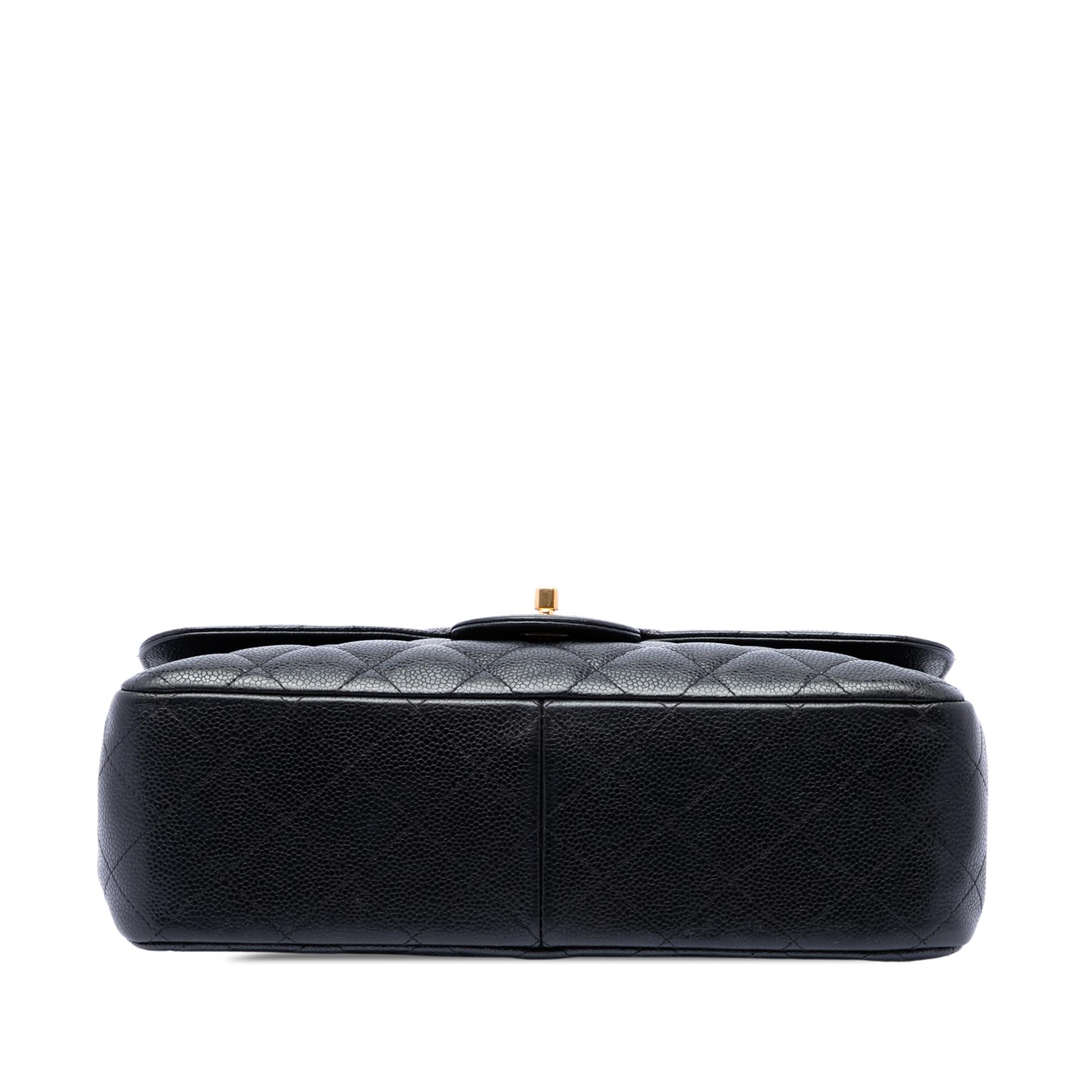 Chanel Jumbo Classic Caviar Double Flap