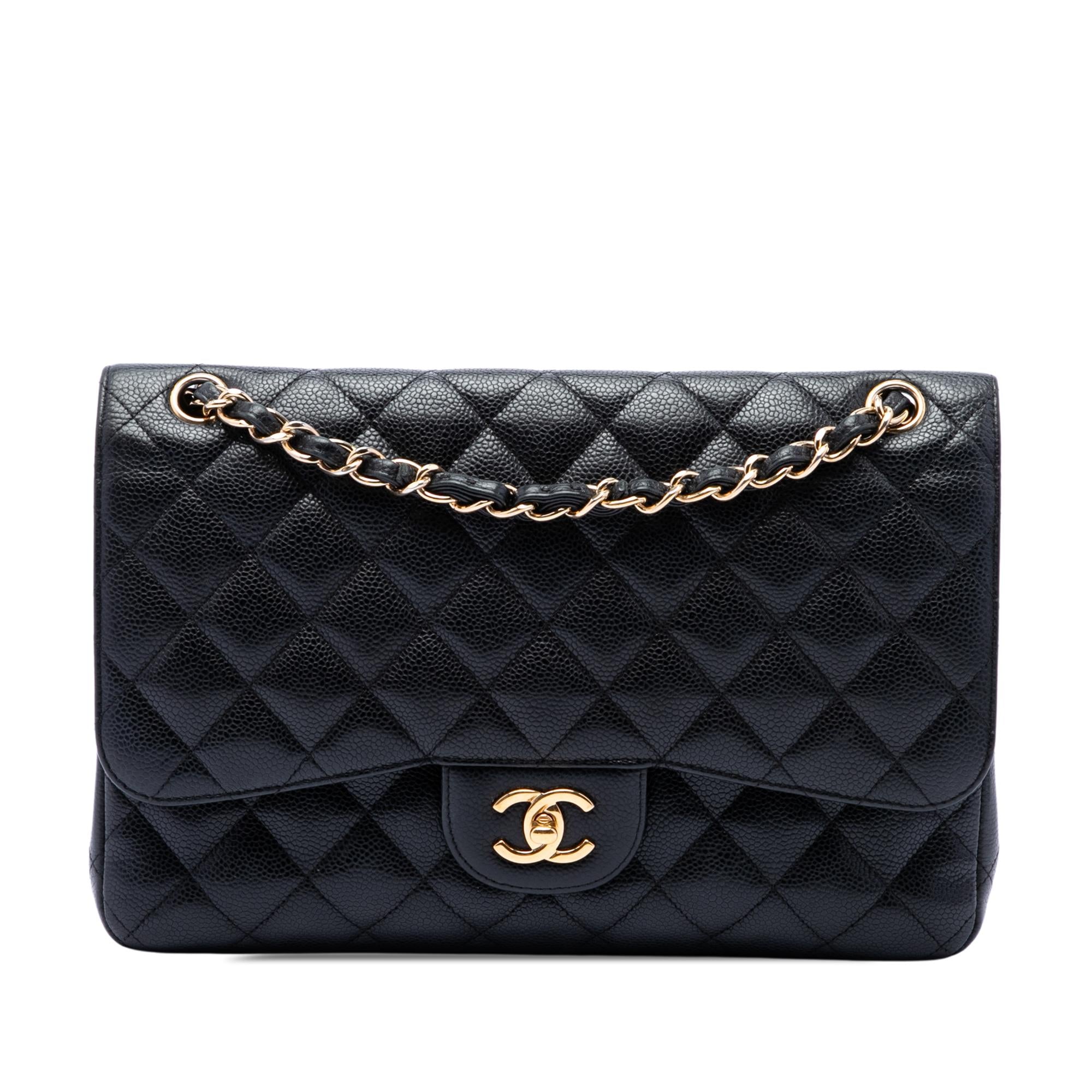 Chanel Jumbo Classic Caviar Double Flap