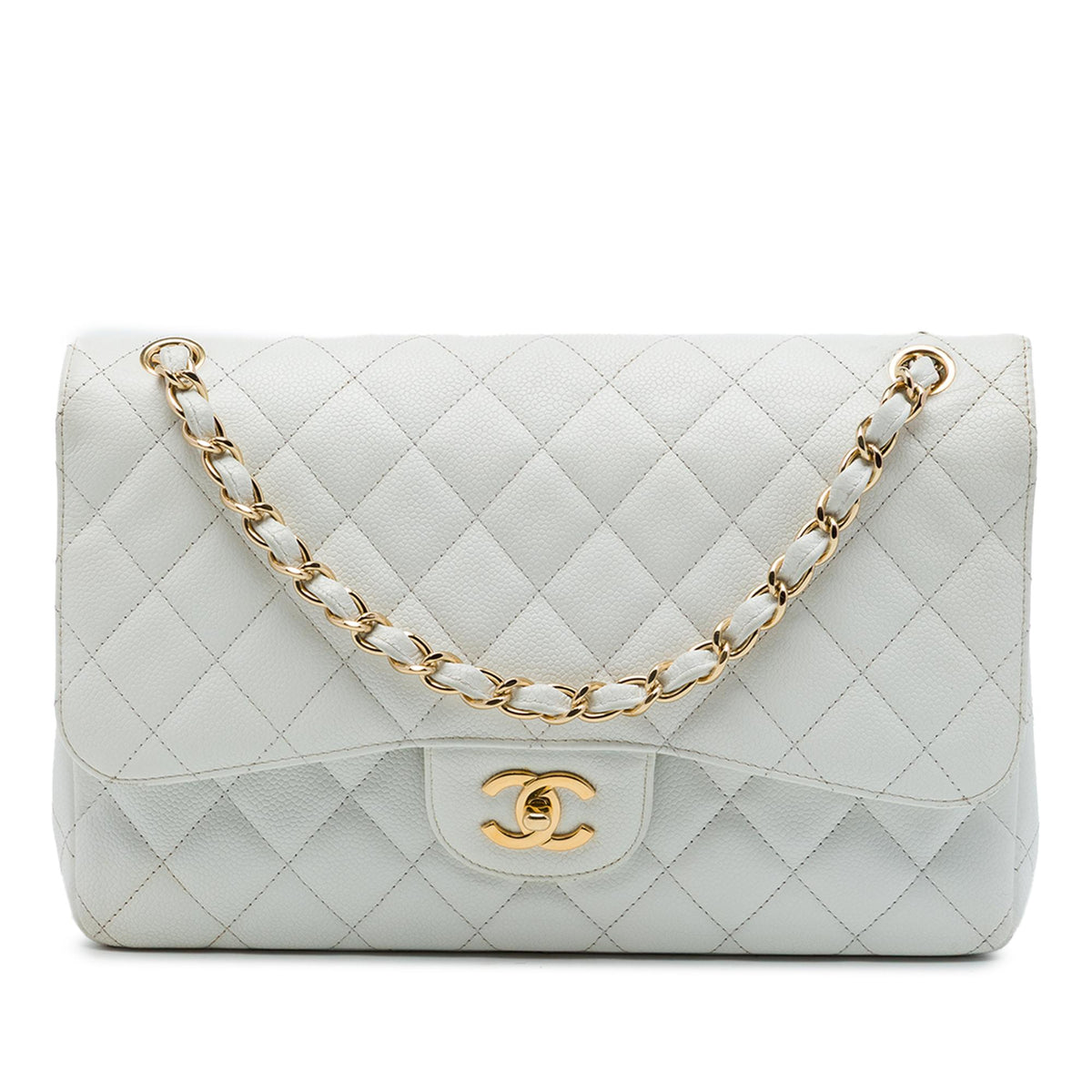 Chanel Jumbo Classic Caviar Double Flap