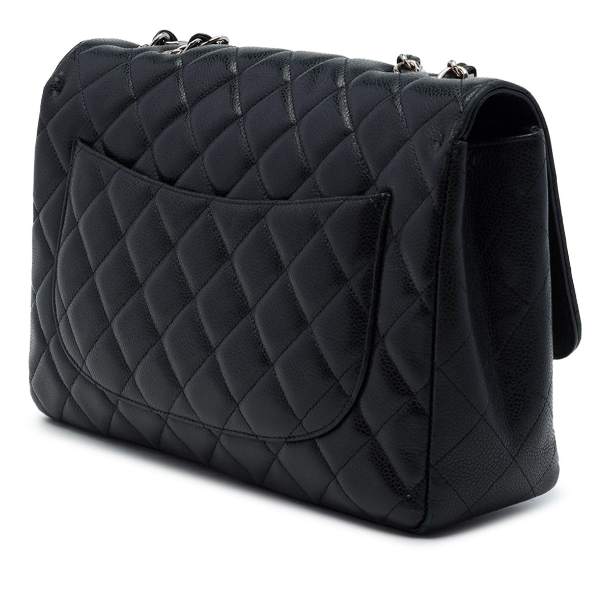 Chanel Jumbo Classic Caviar Single Flap
