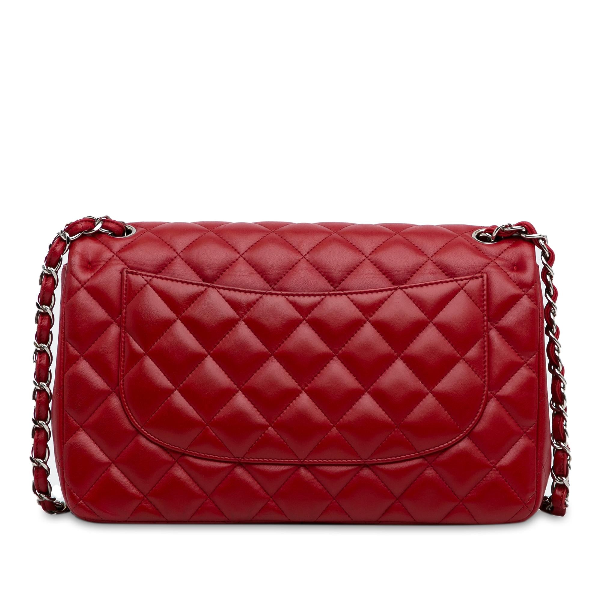 Chanel Jumbo Classic Lambskin Double Flap (SHG-47eMtg)