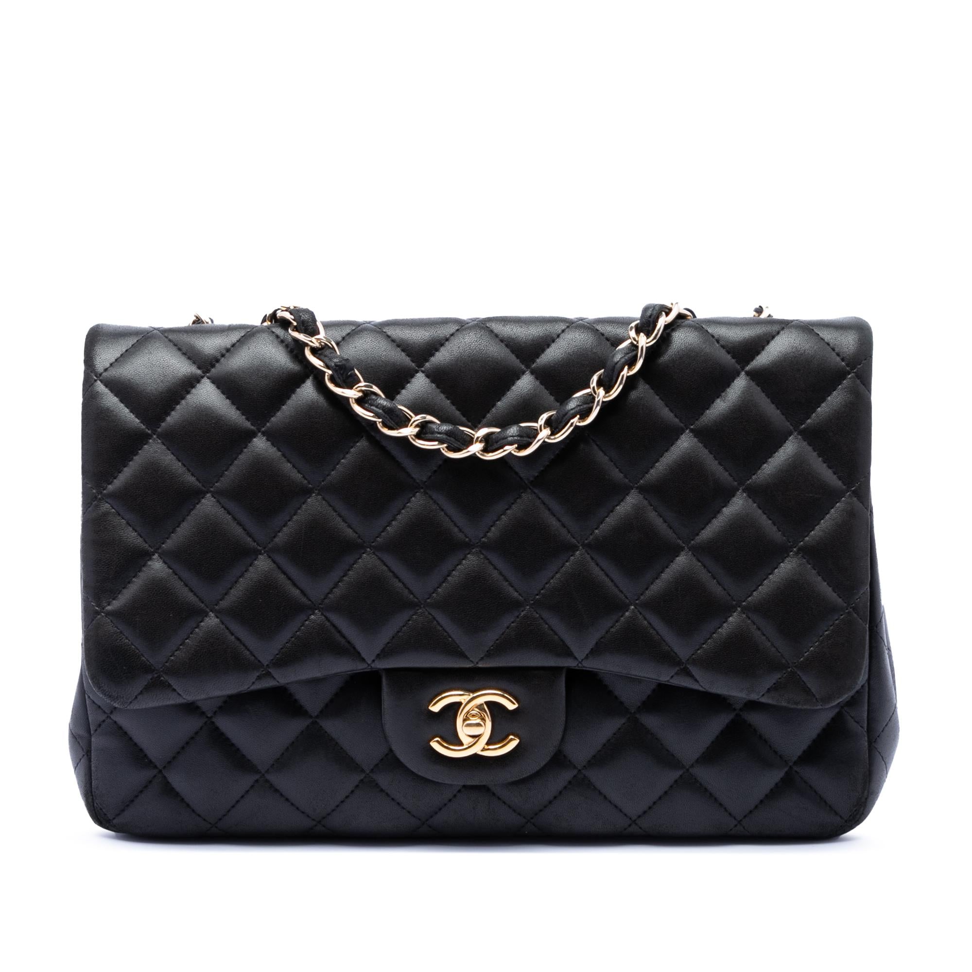 Chanel Jumbo Classic Lambskin Single Flap